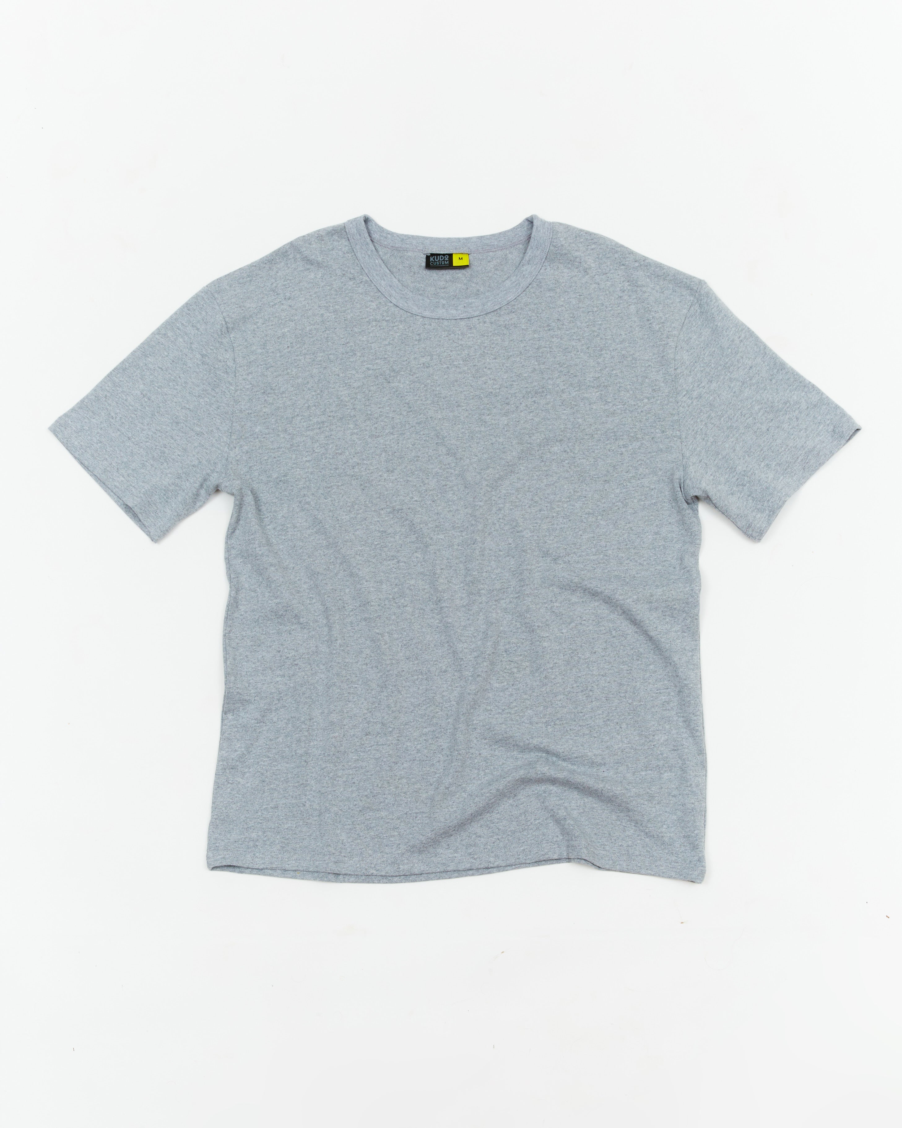THE BOX FIT TEE 220GSM - HEATHER GREY