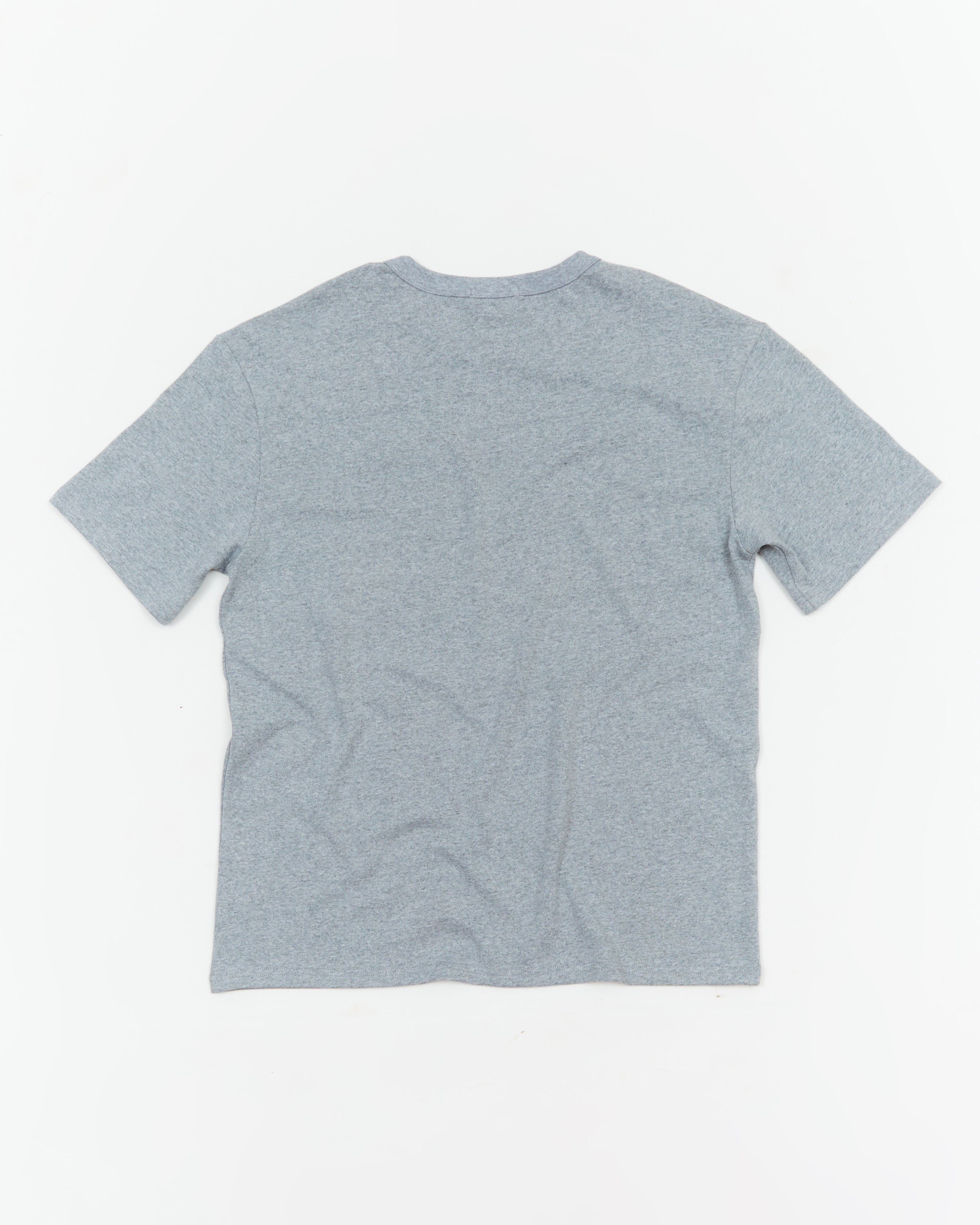THE BOX FIT TEE 220GSM - HEATHER GREY