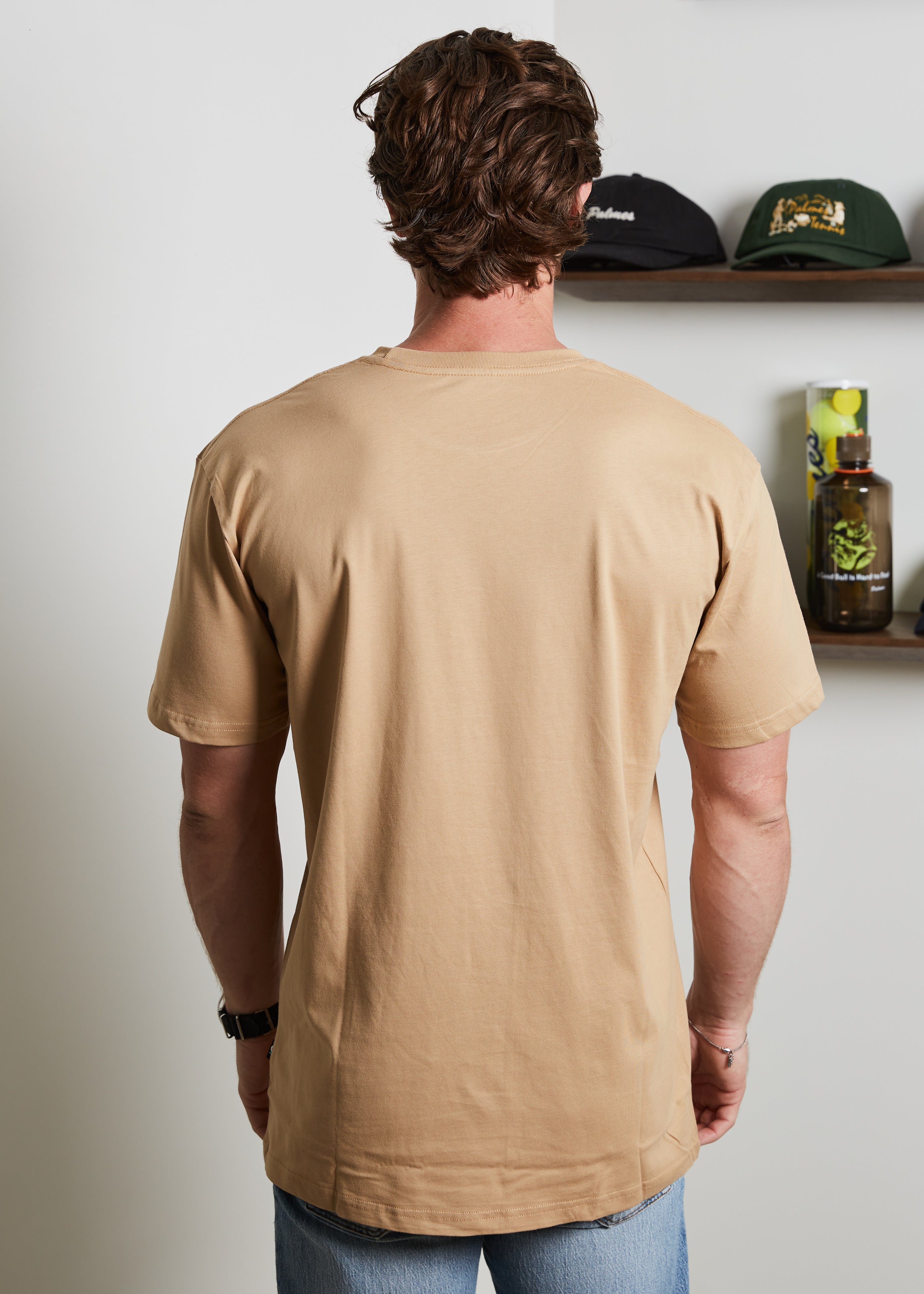The Classic Tee - 195GSM - Beige