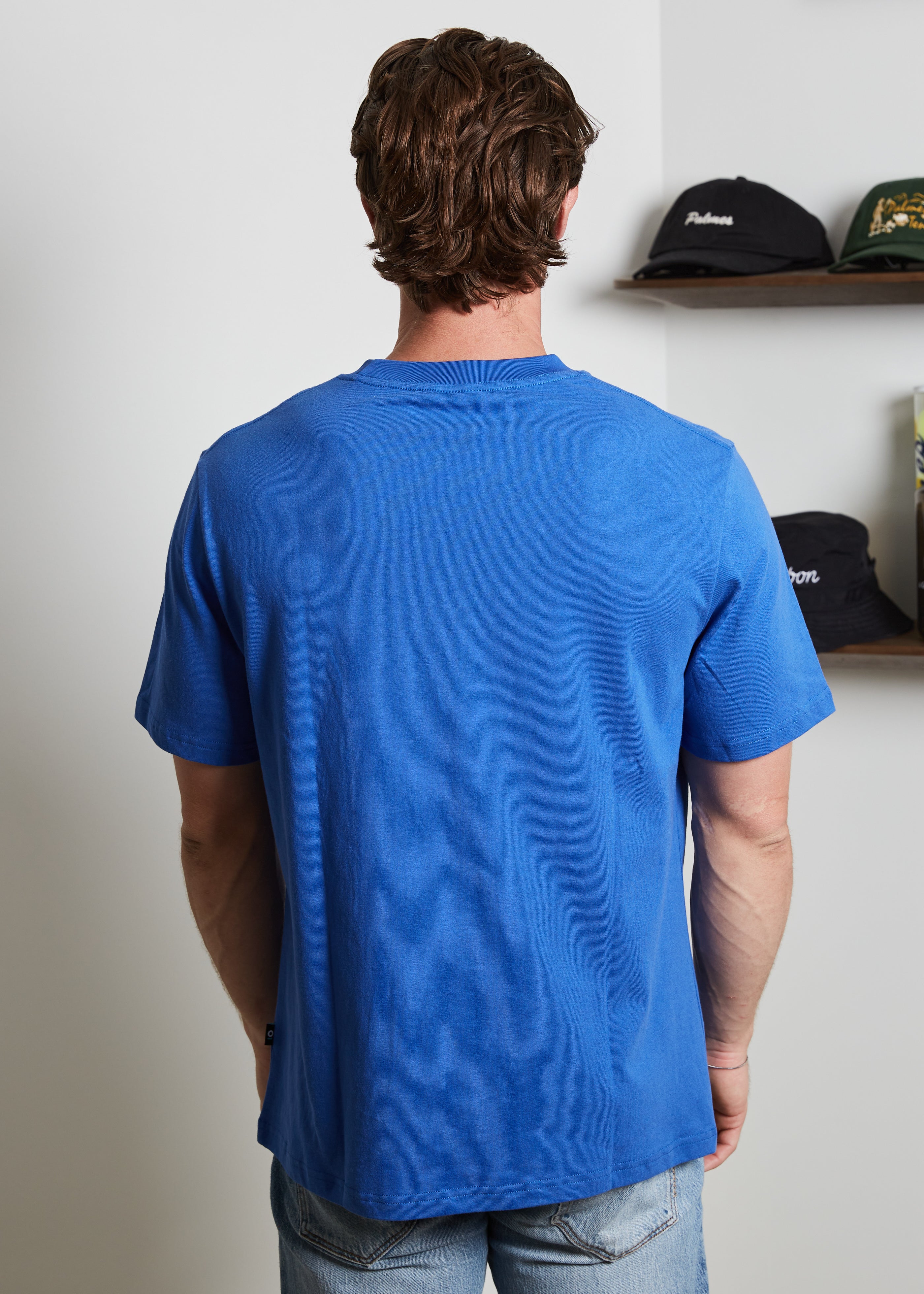 The Vintage Tee 220GSM - Blue