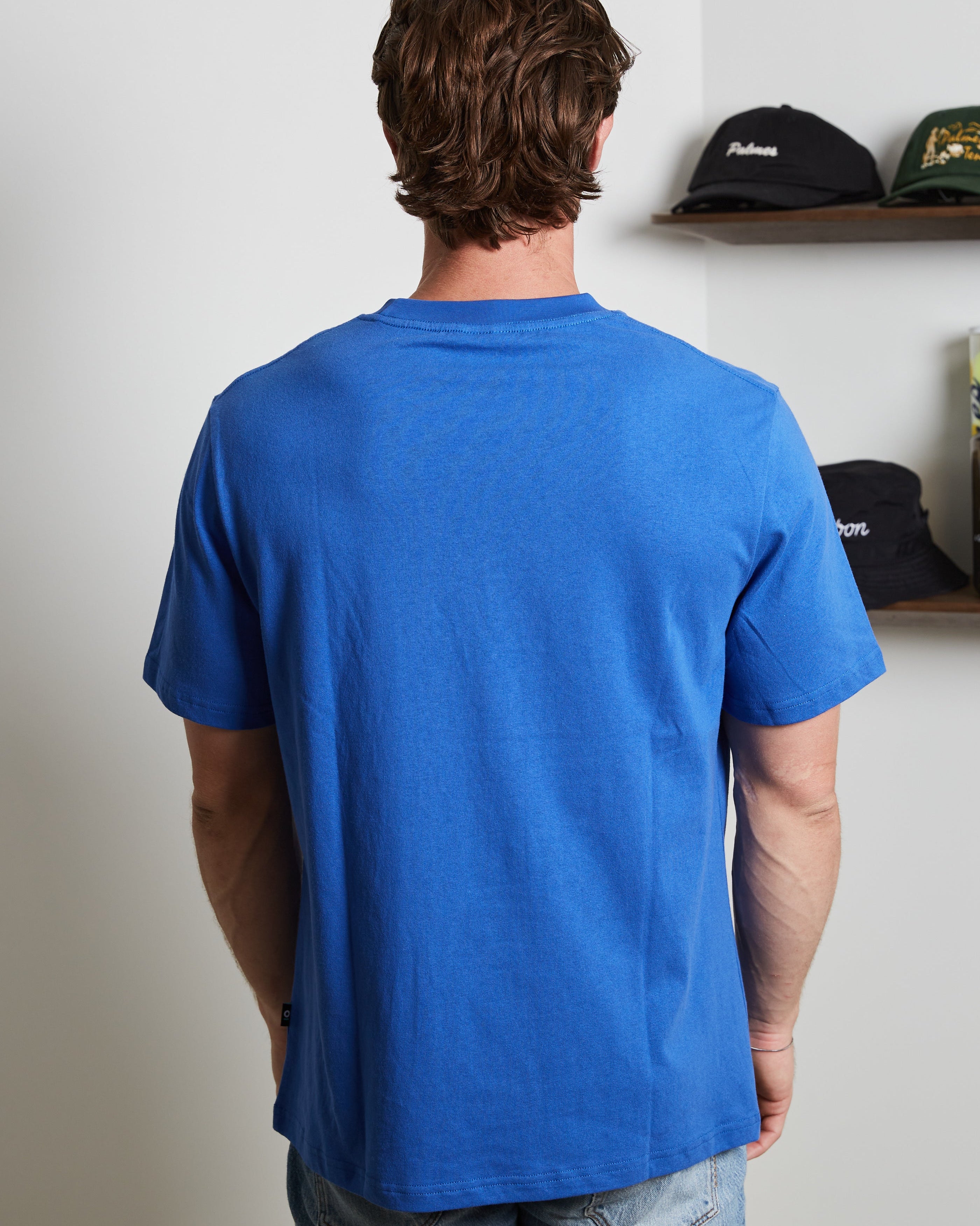 The Vintage Tee 220GSM - Blue
