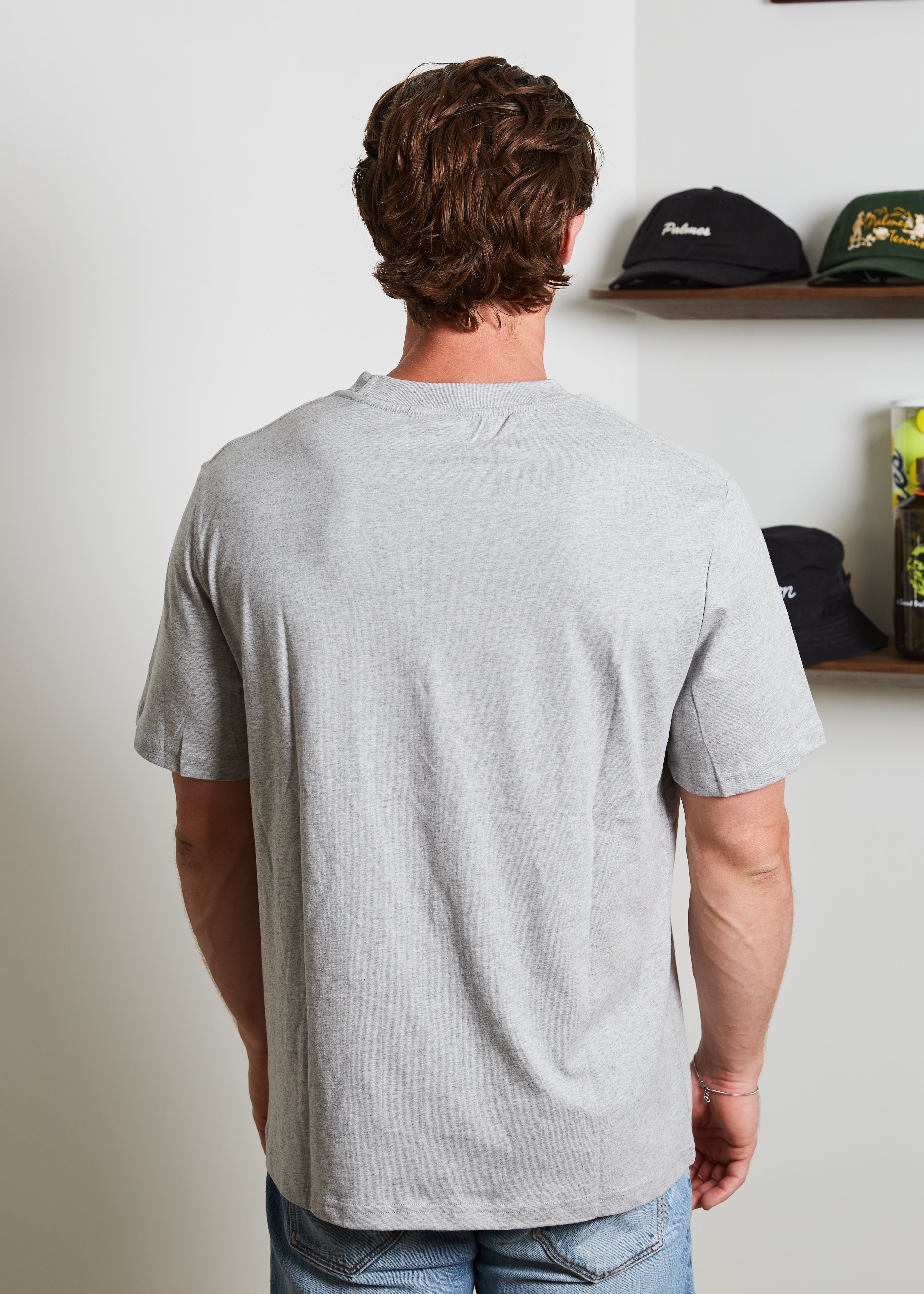 The Vintage Tee - Grey - 190GSM