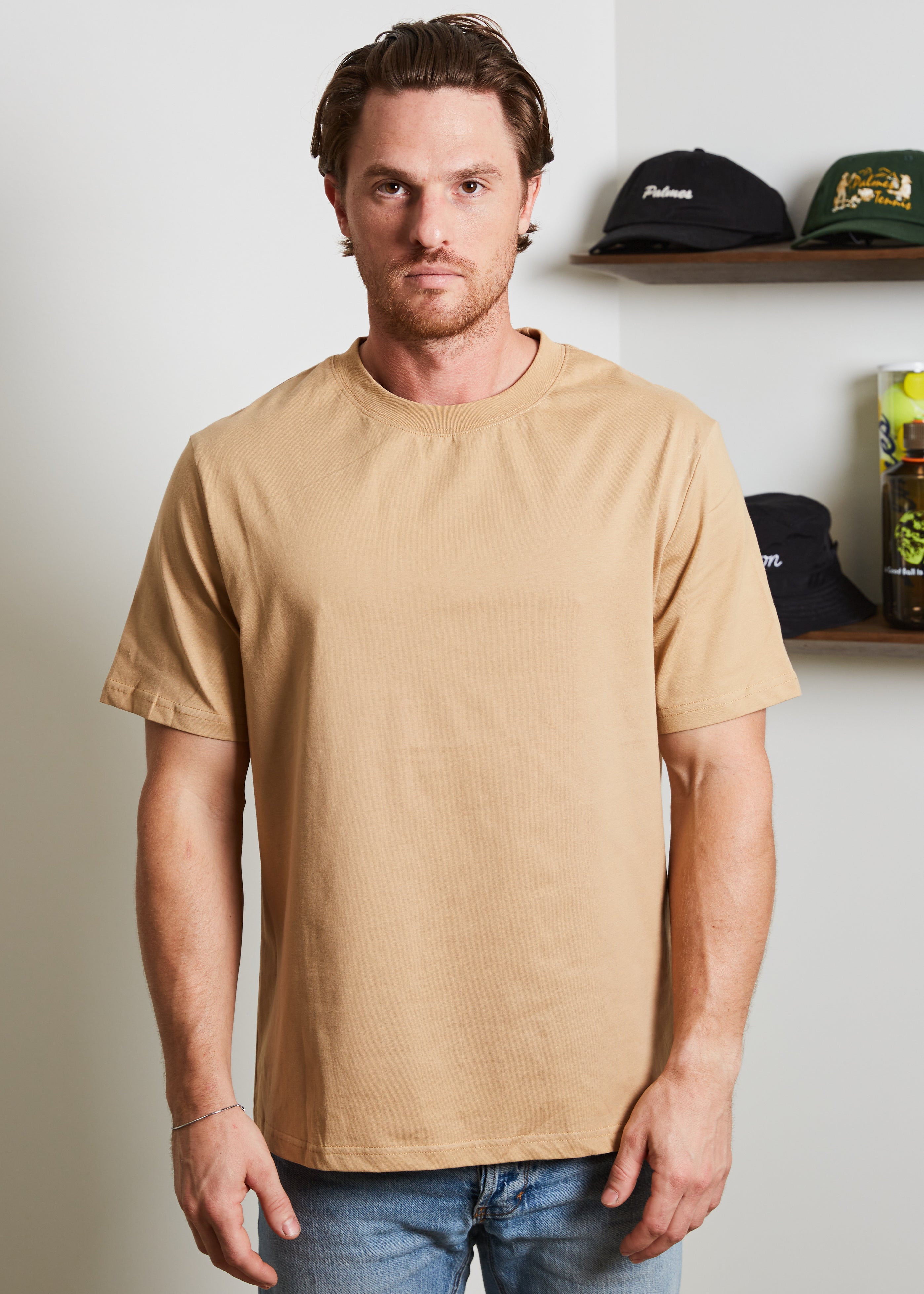 The Vintage Tee 195GSM - Caramel