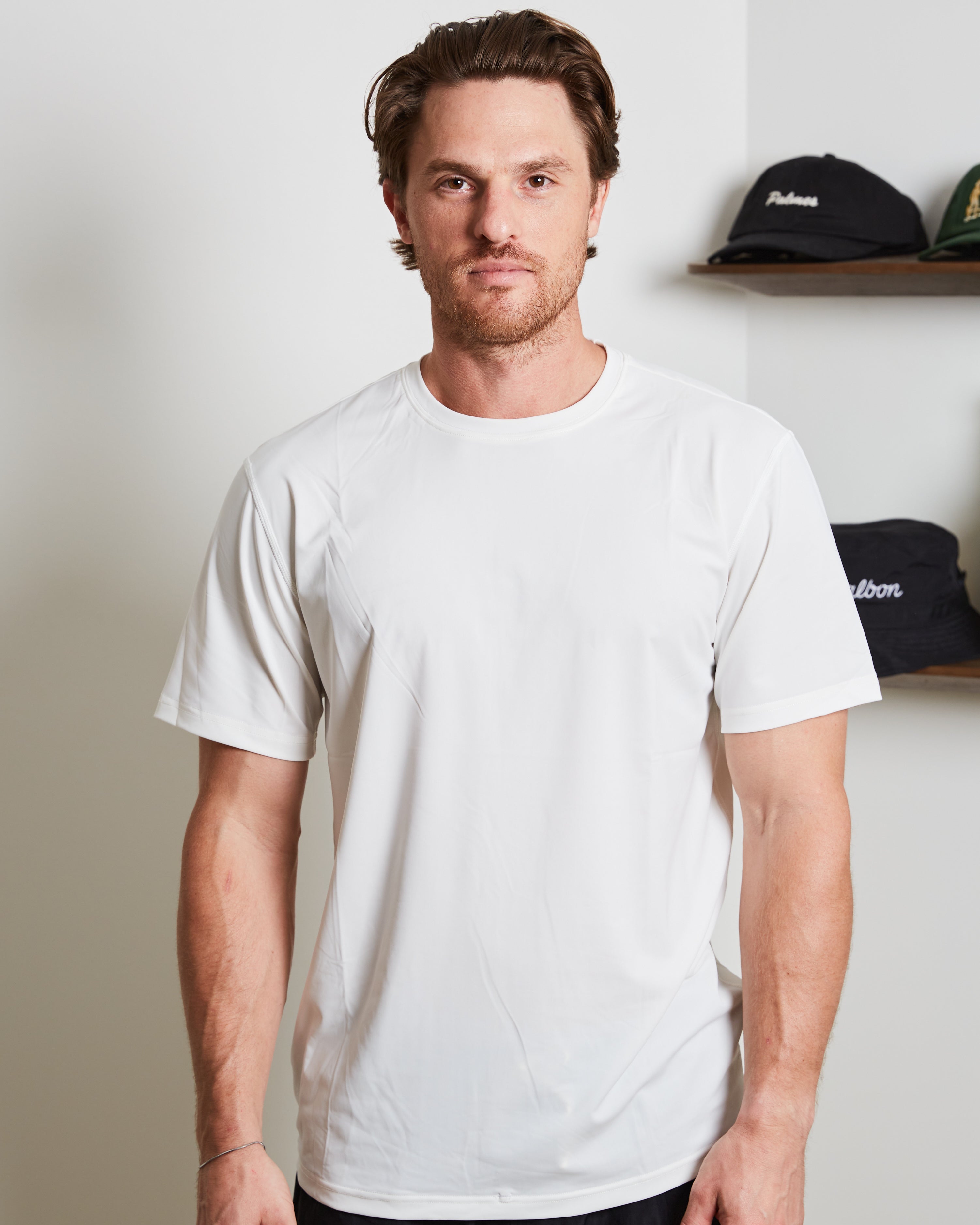 Watermans Rash-tee - White