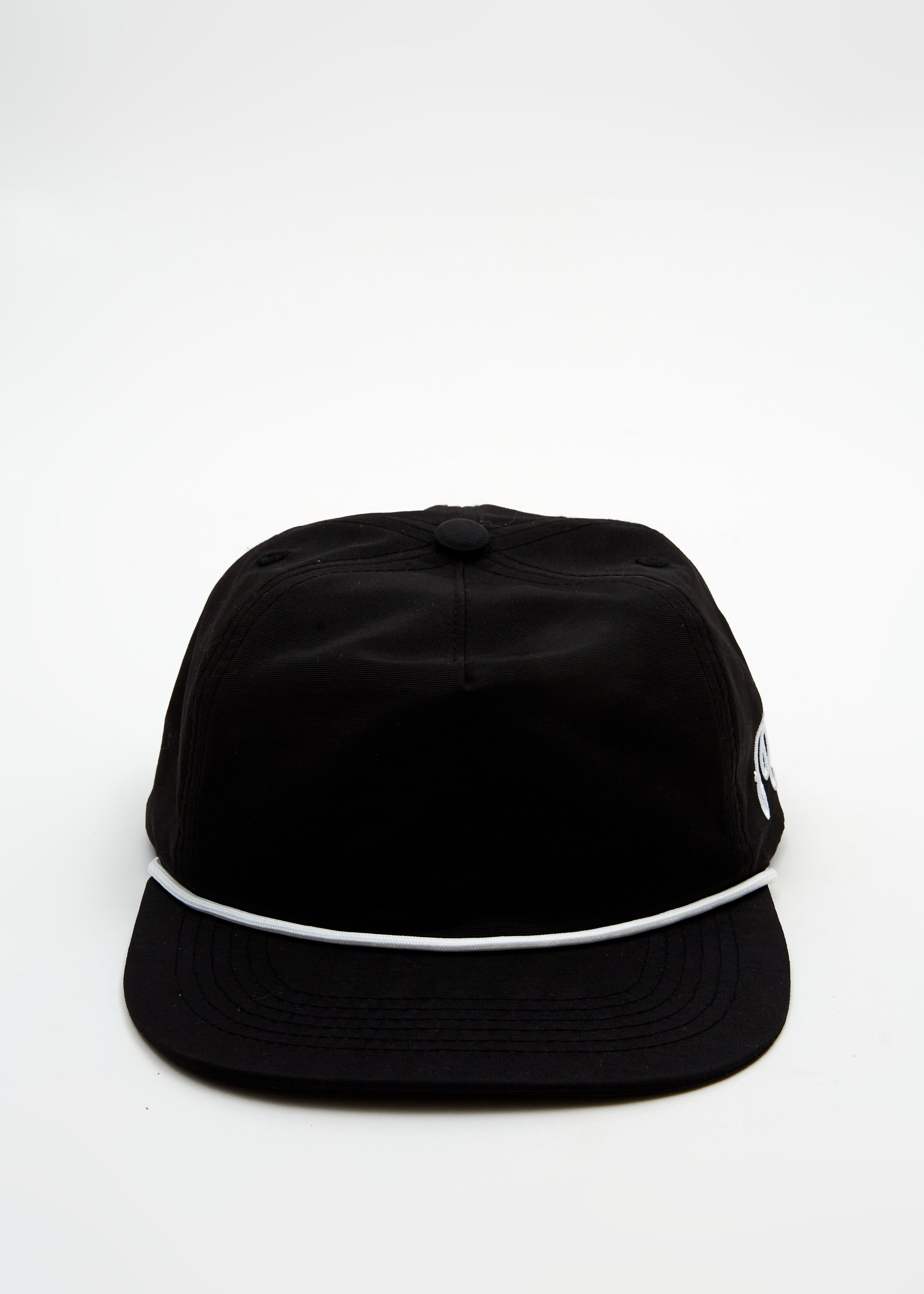 Evergreen Nylon Rope Hat - Black
