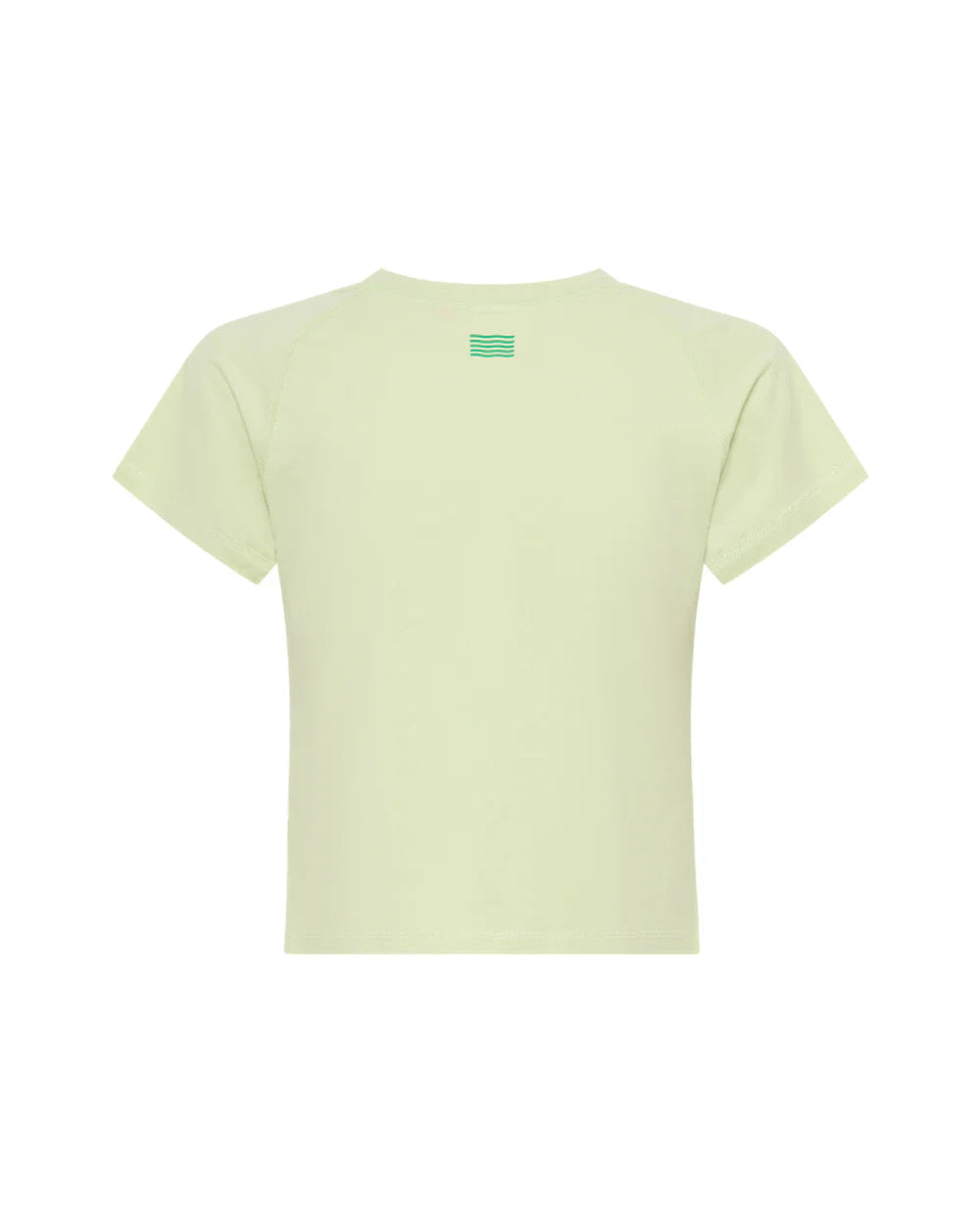 Cropped Tech Tee - Green