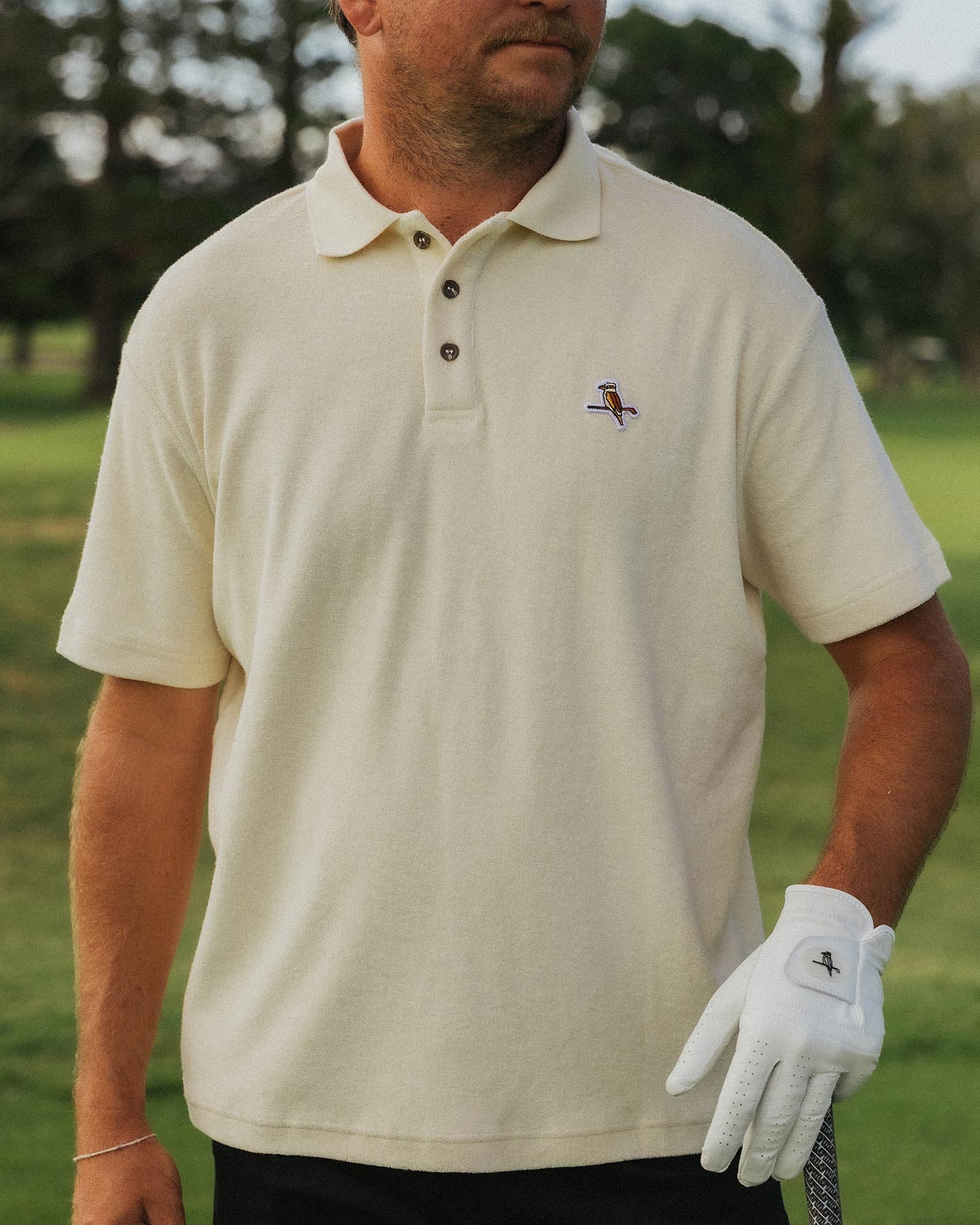 Kooka Terry Polo - Cream