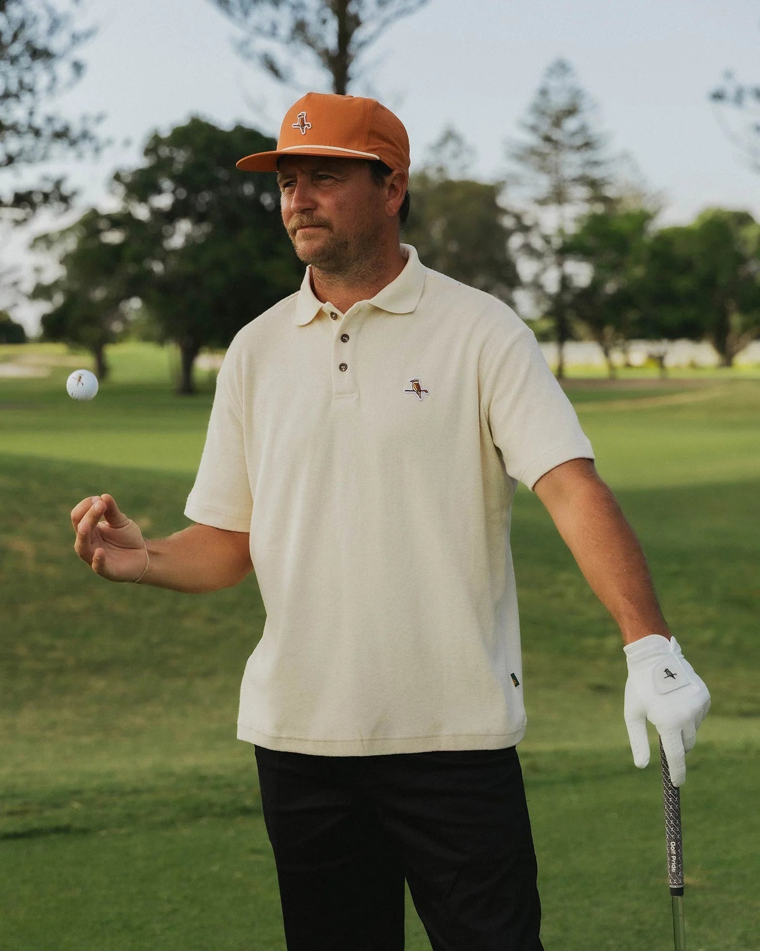 Kooka Terry Polo - Cream