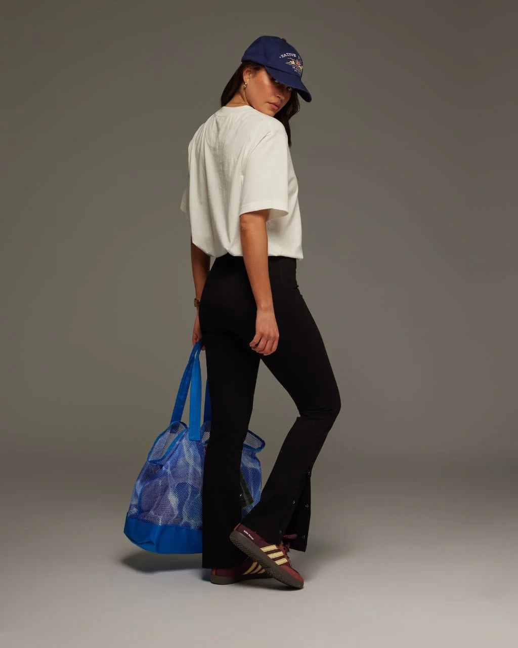 Pia Snap Pant - Noir