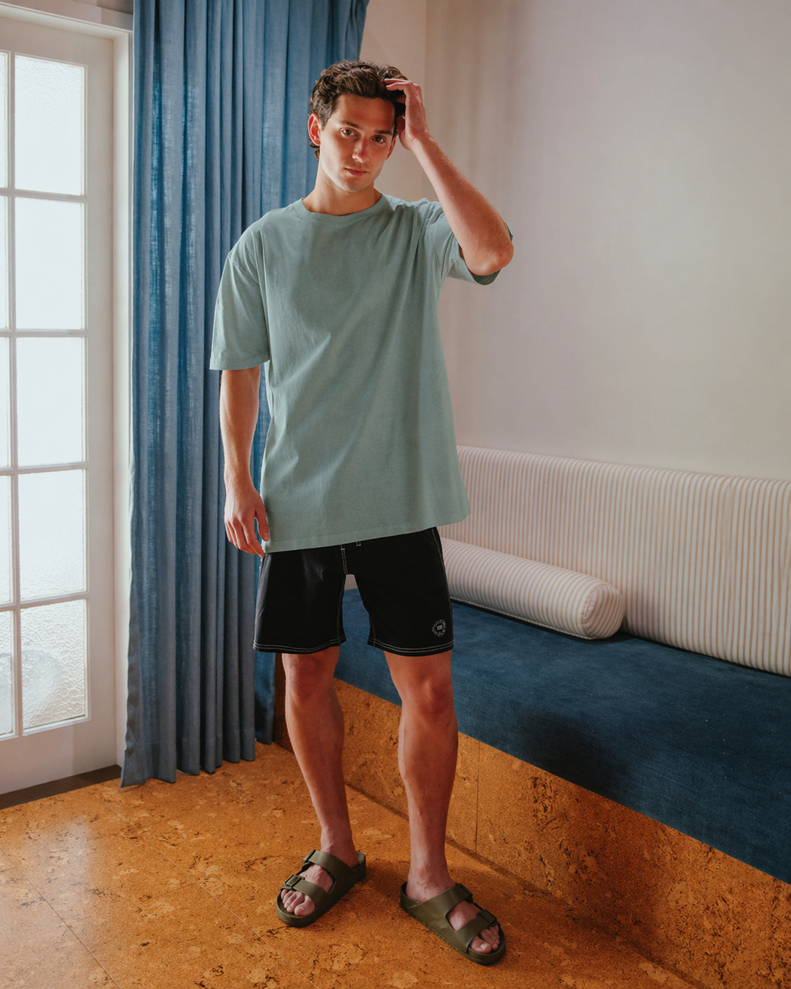 Box Tee 220GSM - Slate