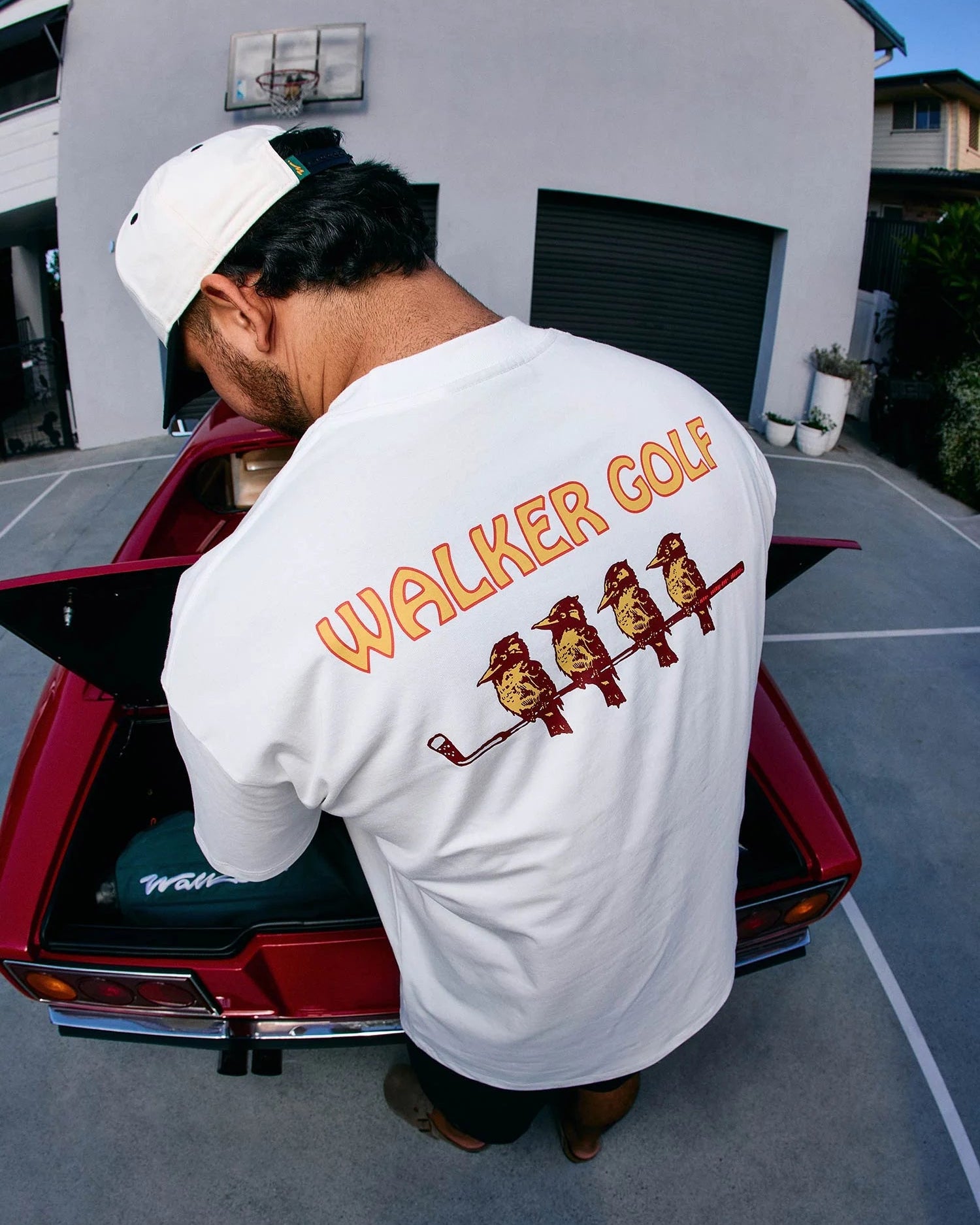 On Watch T- Shirt - White