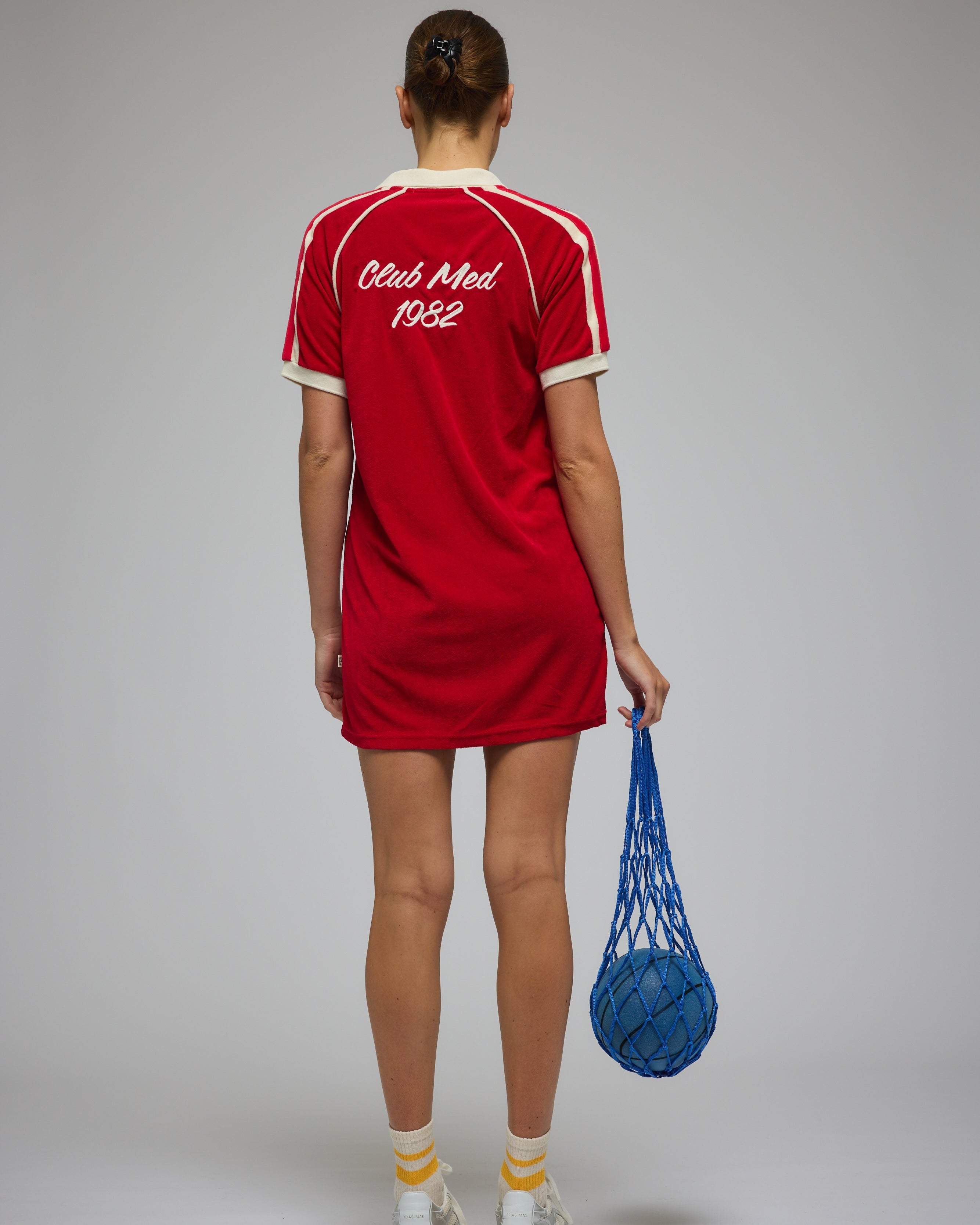 Rhodes Terry Dress Cherry Pie