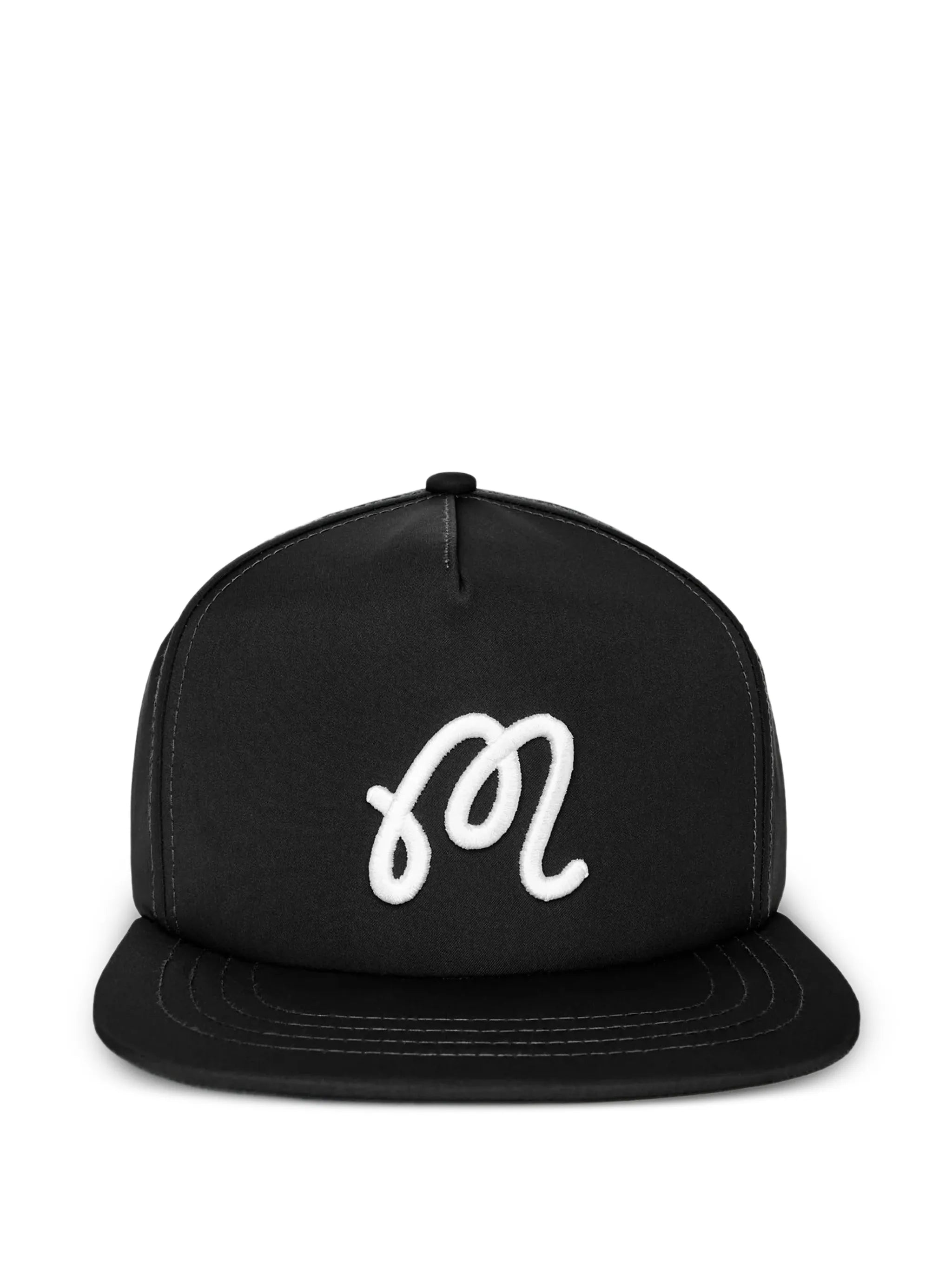 Malbon Golf Snapback Hat - Black
