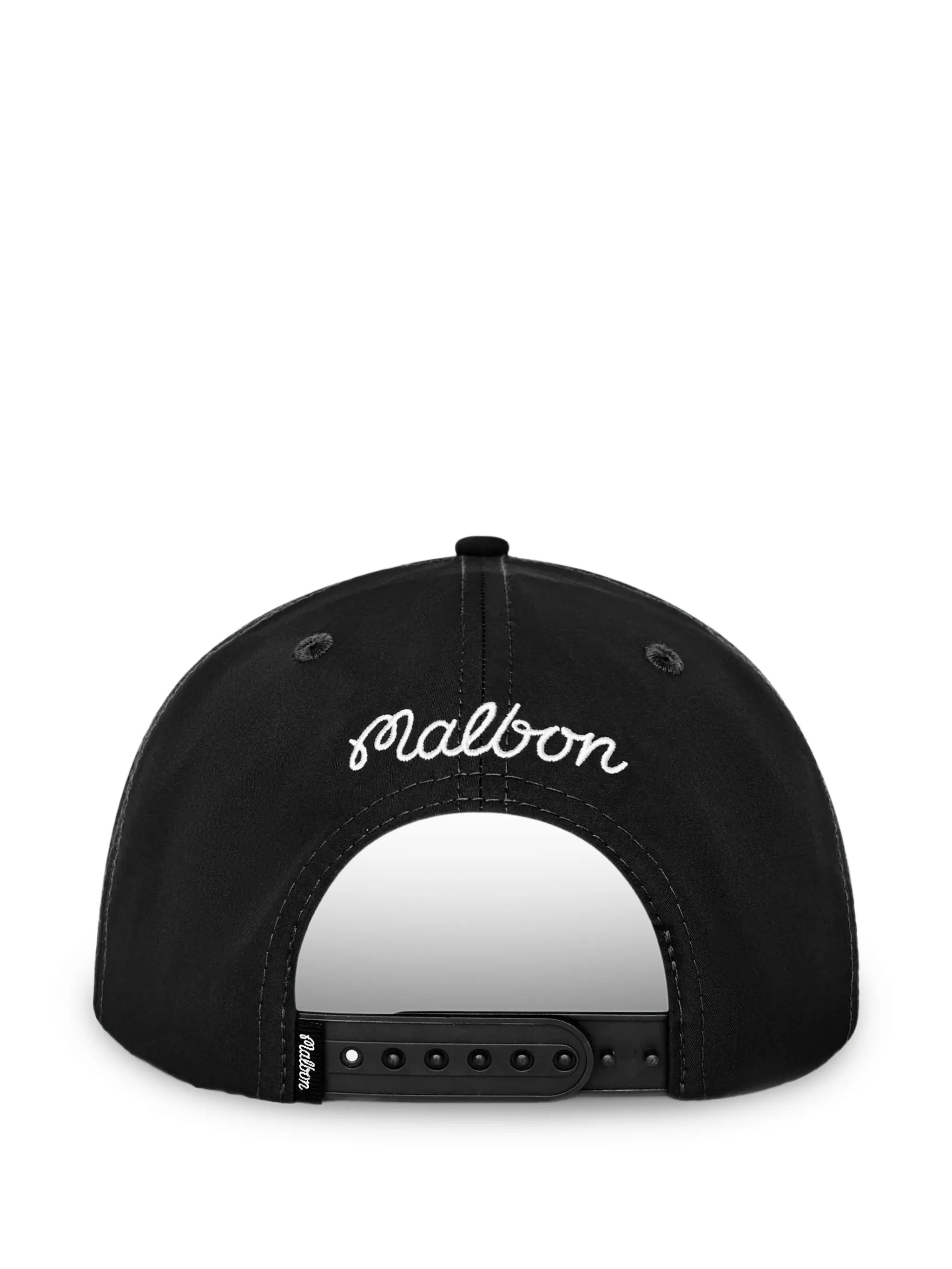 Malbon Golf Snapback Hat - Black
