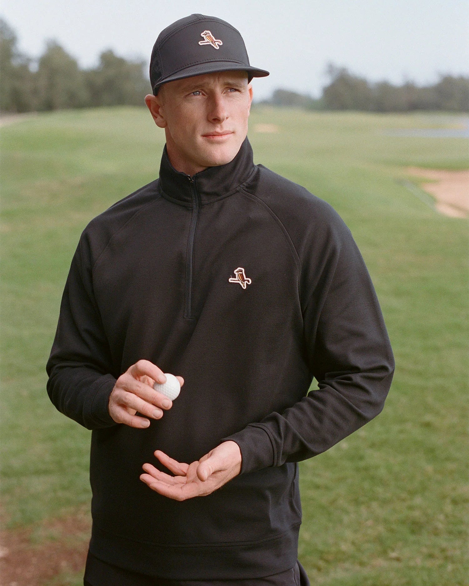 Par-Tec Quarter Zip Fleece - Black