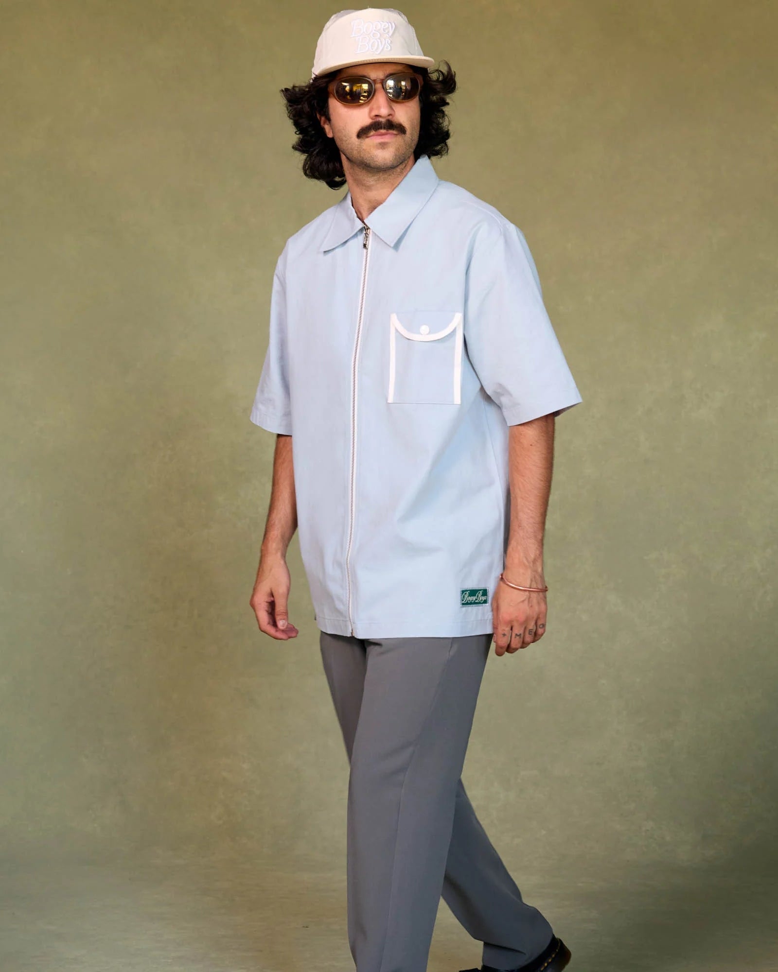 Piping Pocket Shirt - Iceberg