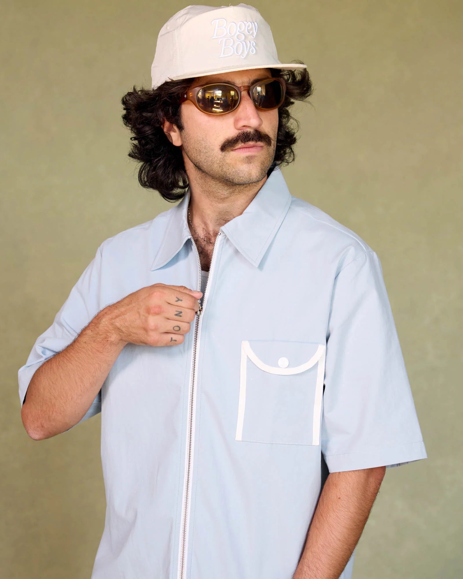 Piping Pocket Shirt - Iceberg