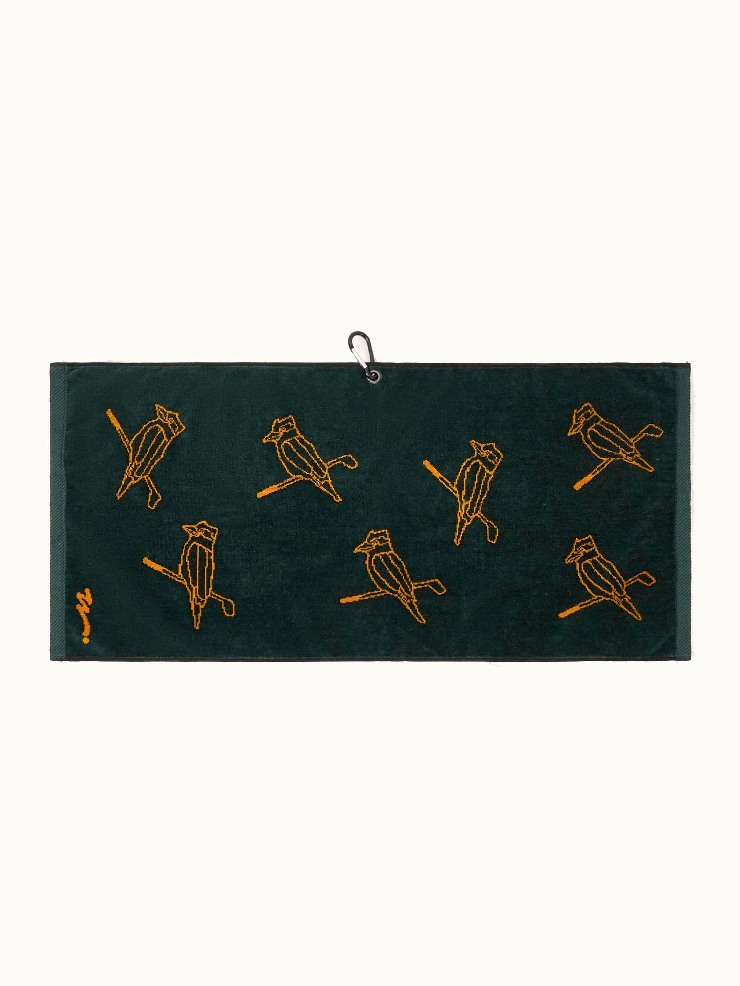 Kooka Icon Towel - Gold/Pine