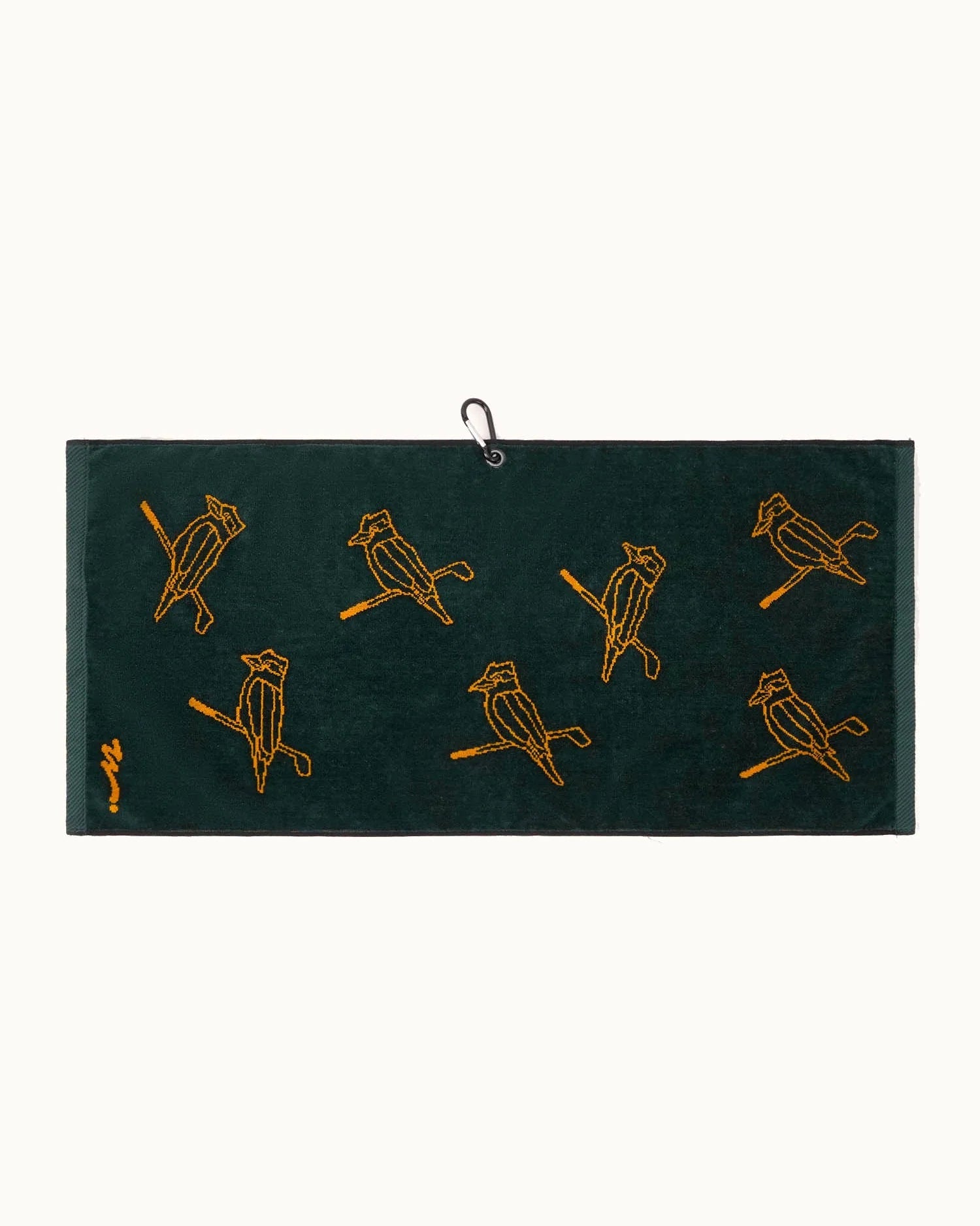 Kooka Icon Towel - Gold/Pine