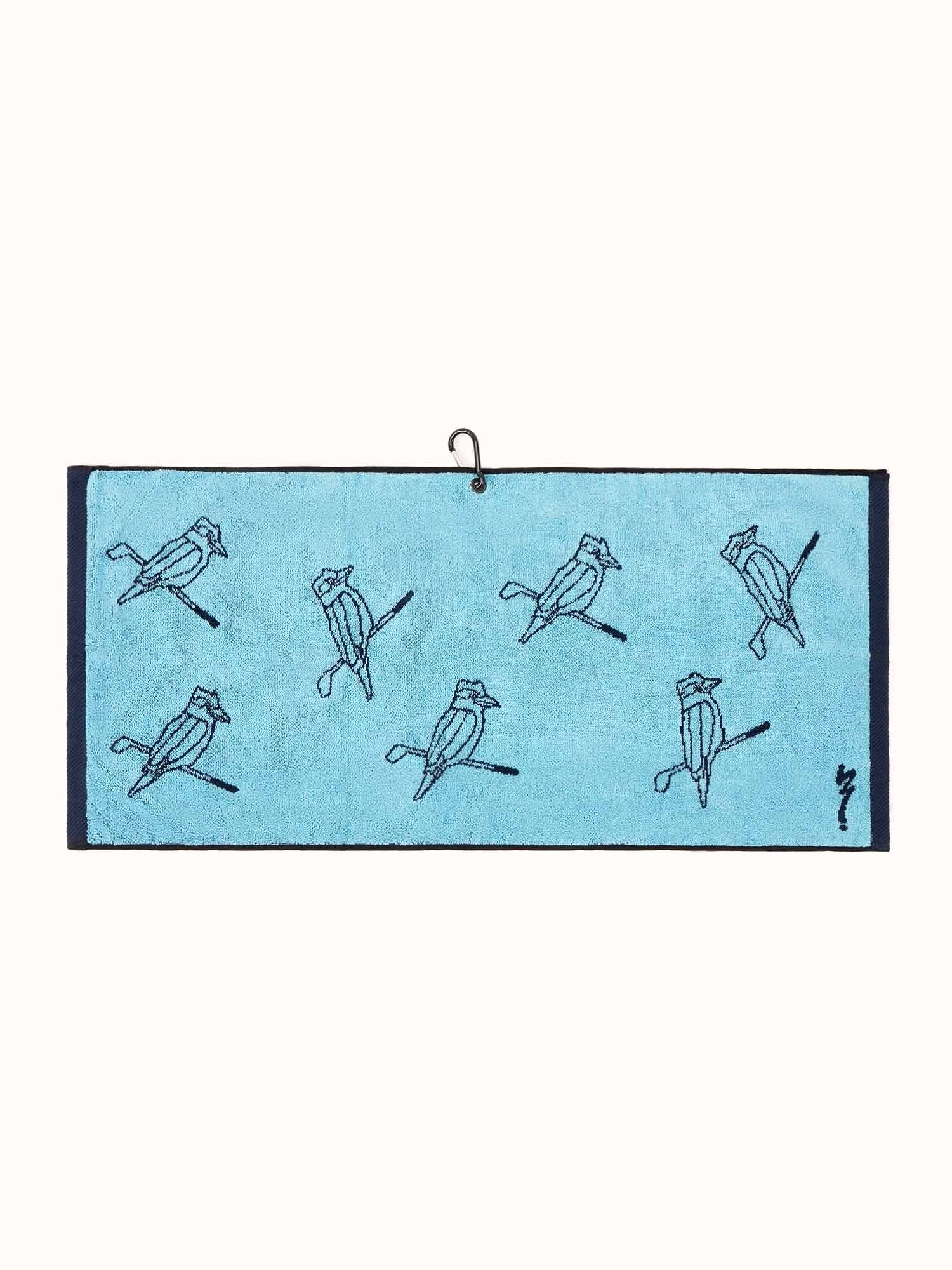 Kooka Icon Towel - Navy/Sky