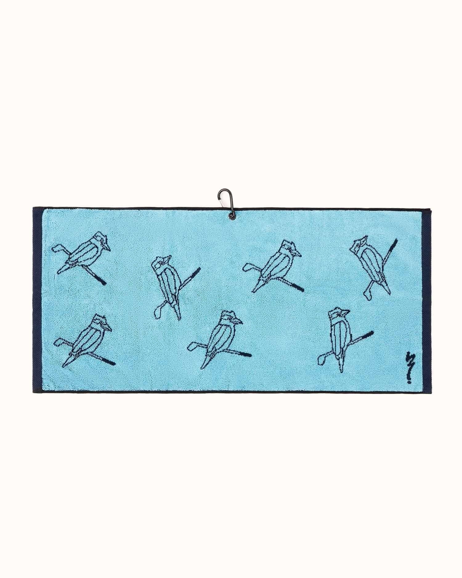 Kooka Icon Towel - Navy/Sky