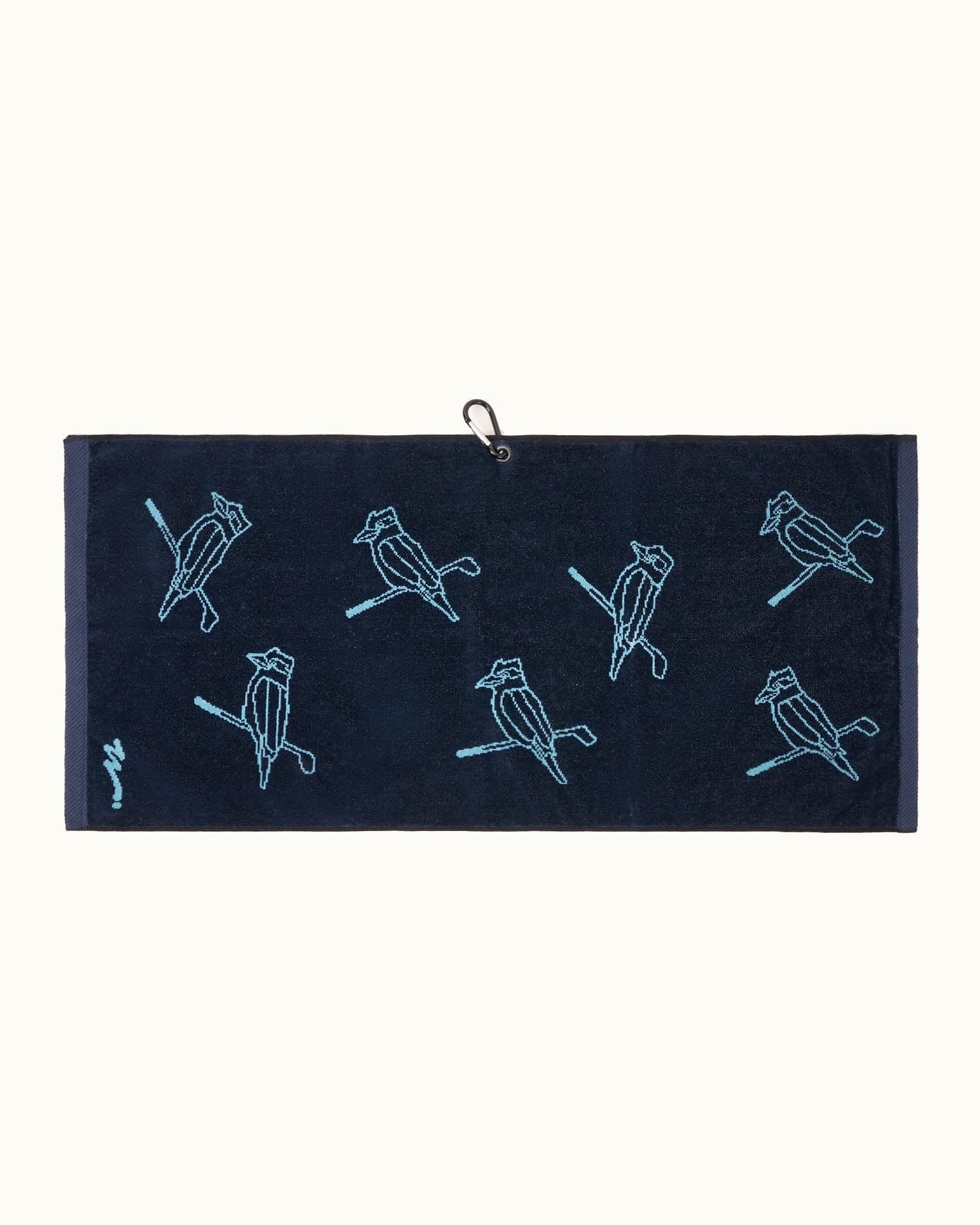 Kooka Icon Towel - Navy/Sky