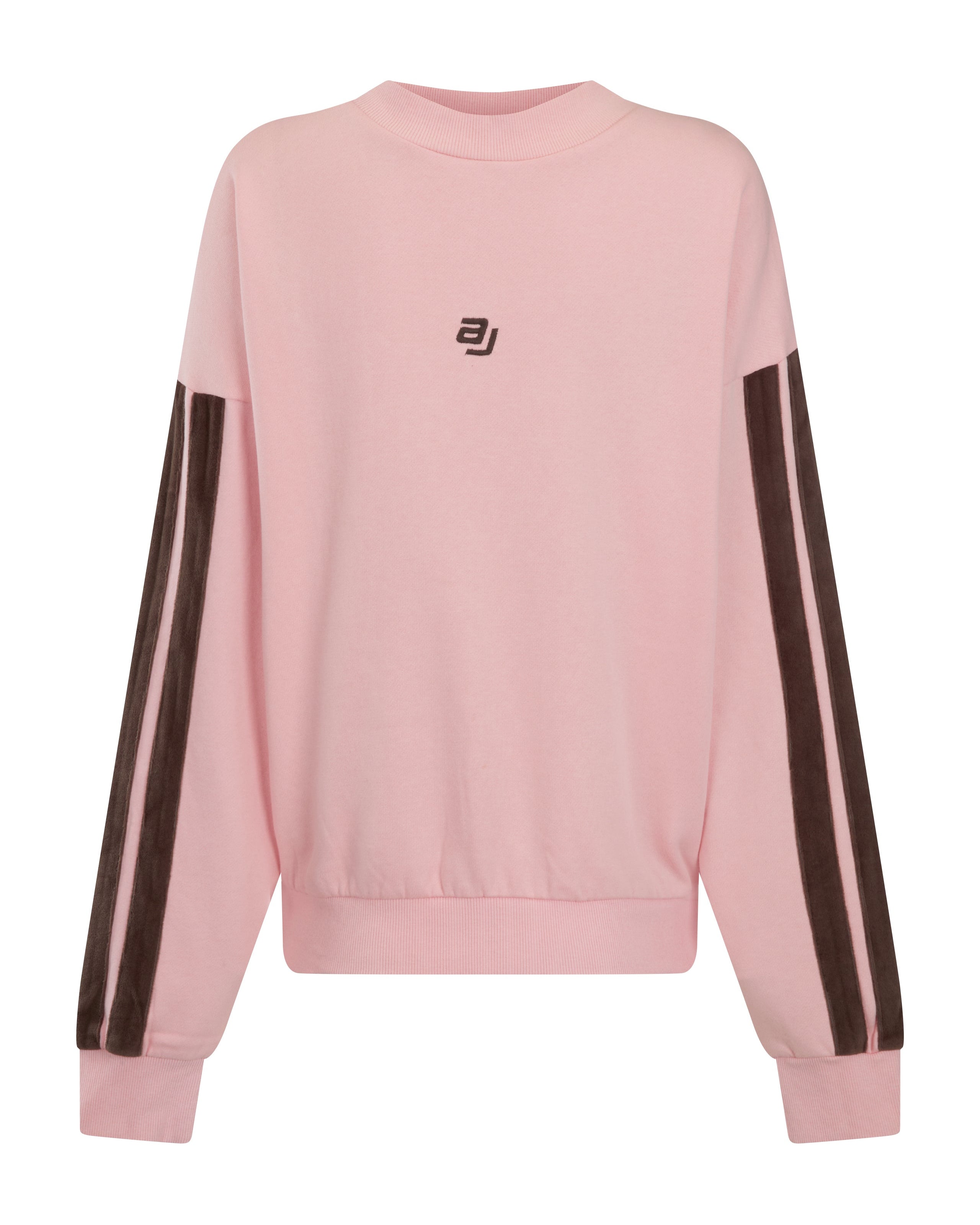 AJ Logo Sweatshirt Rose Quartz