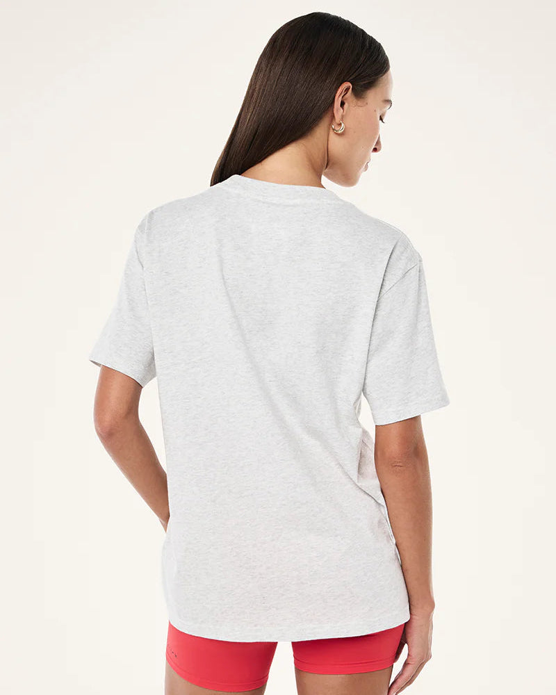 Backspin tee - grey marle