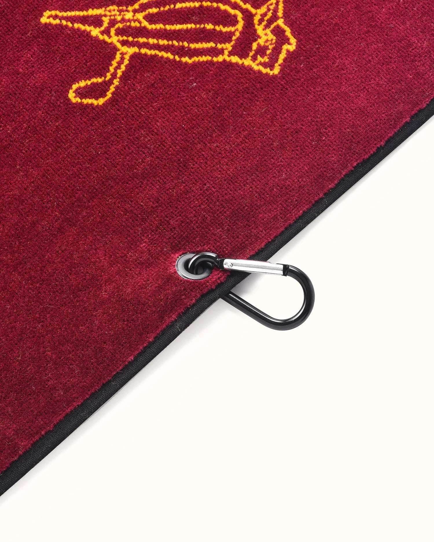 Kooka Icon Towel - Merlot/Gold