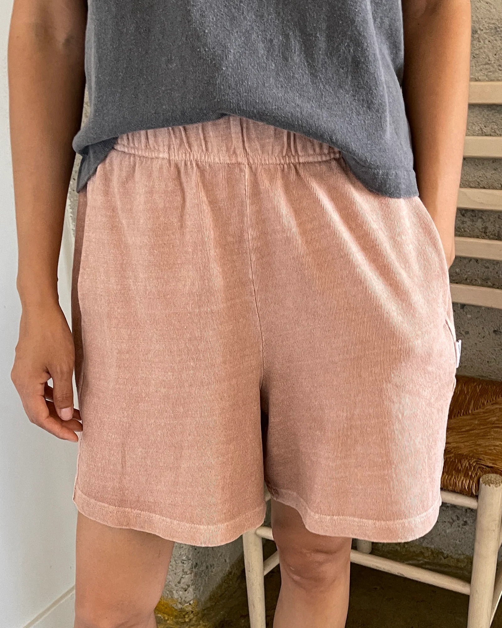 Flared Basketball Shorts - Macchiato