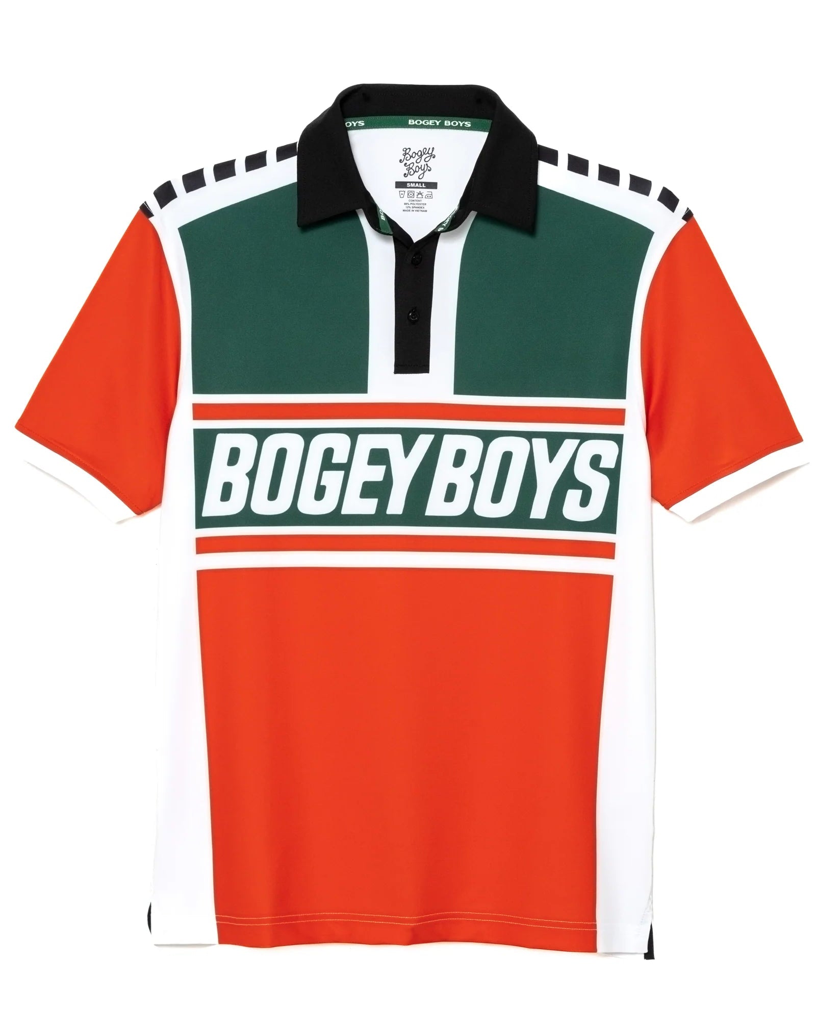 Biker Athletic Polo - Tangerine