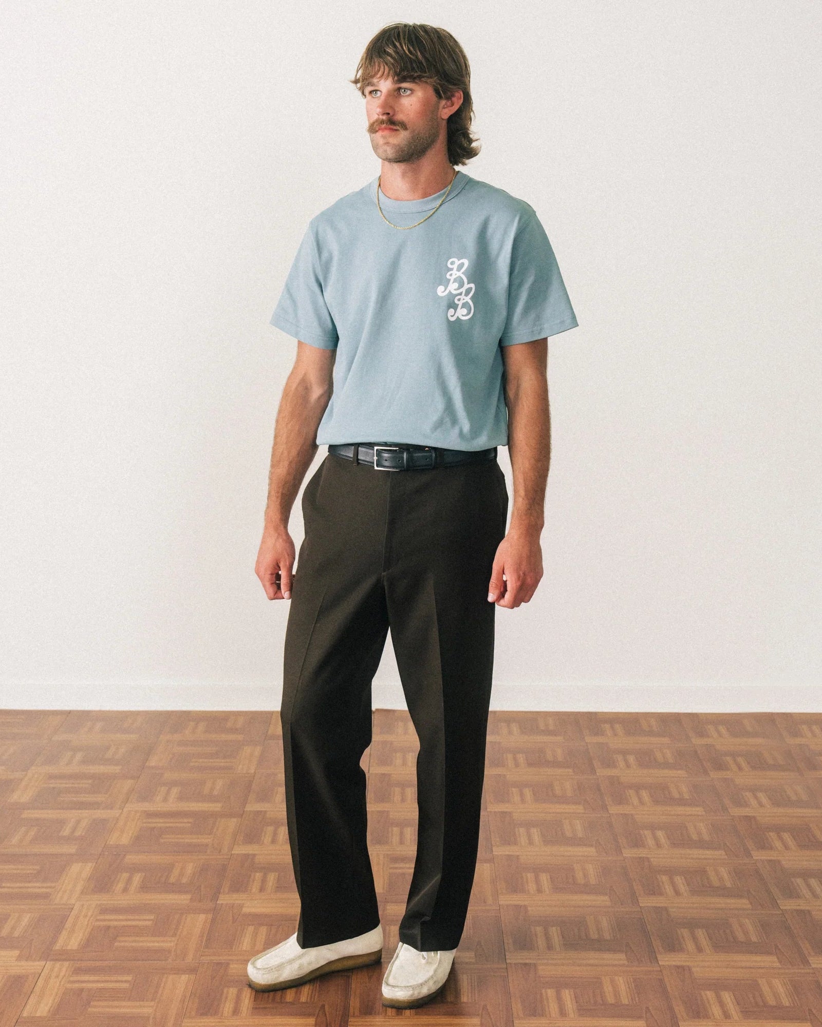 Essentials T-Shirt - Bogey Blue