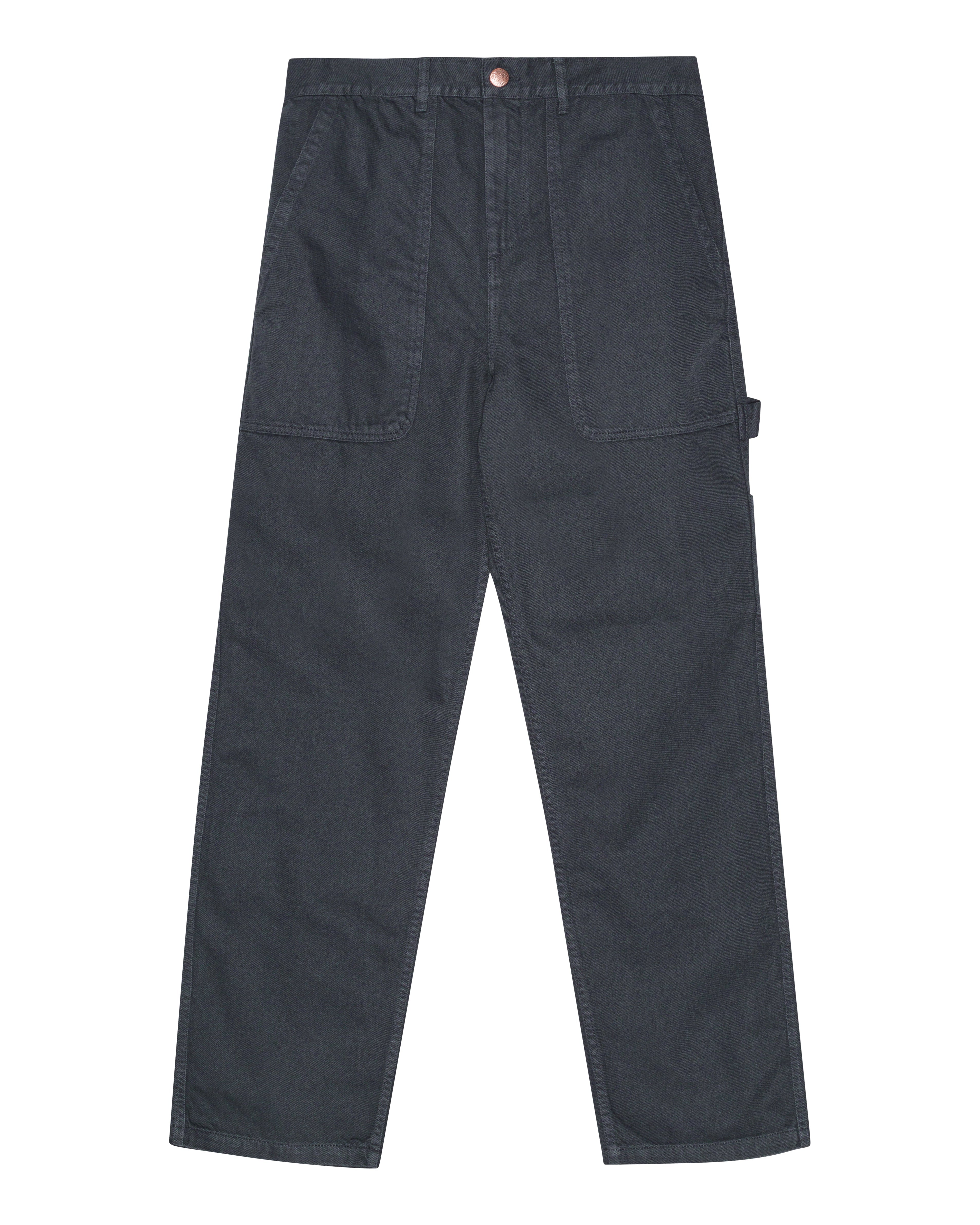 Broom Trousers - Charcoal/Blue