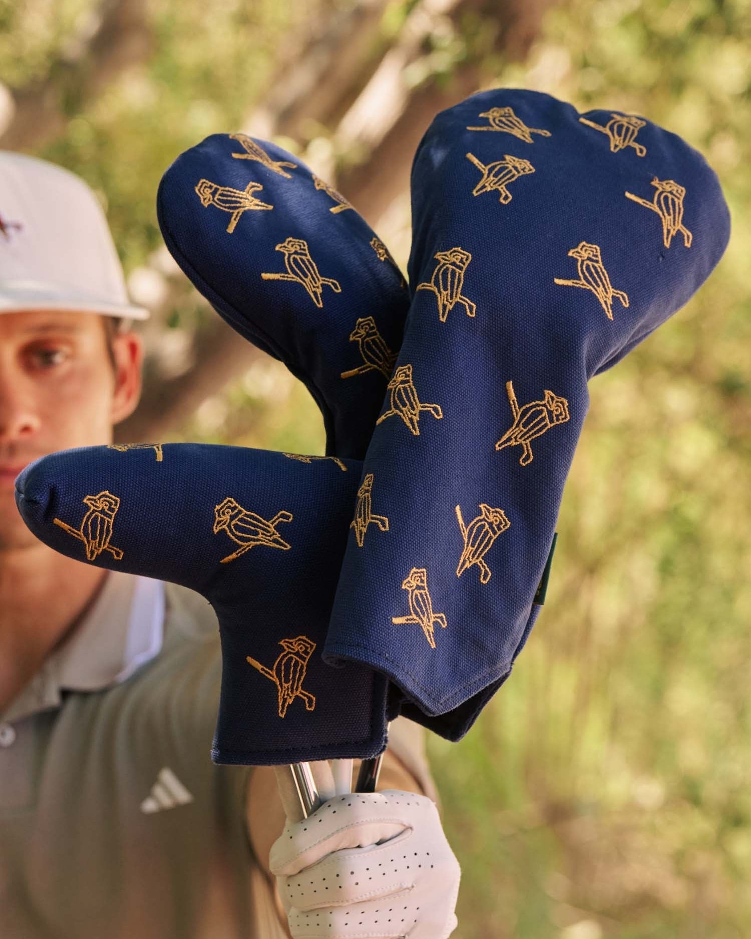 Kooka Canvas Driver Cover - Navy