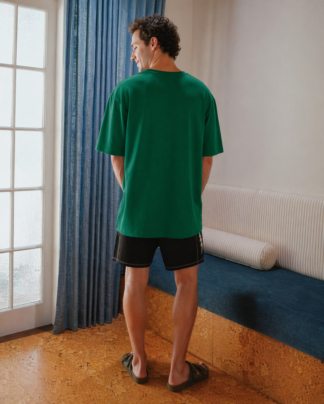 Box Tee 220GSM - Green