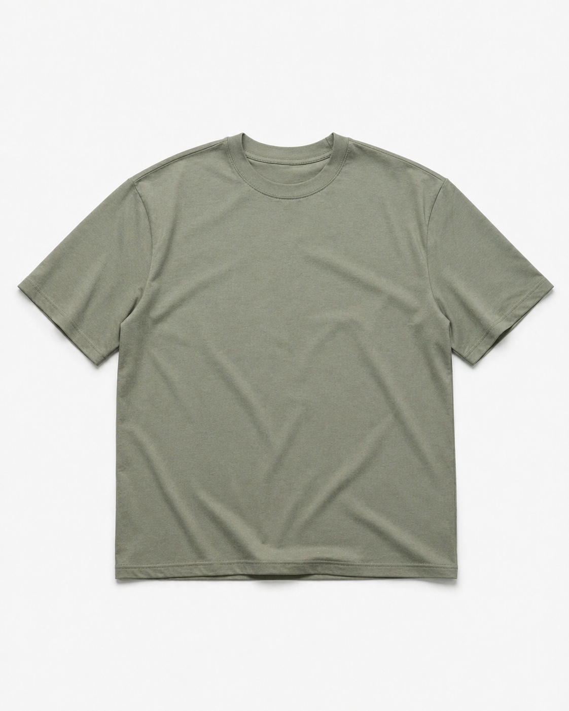 The Vintage Tee 250GSM - Army Green