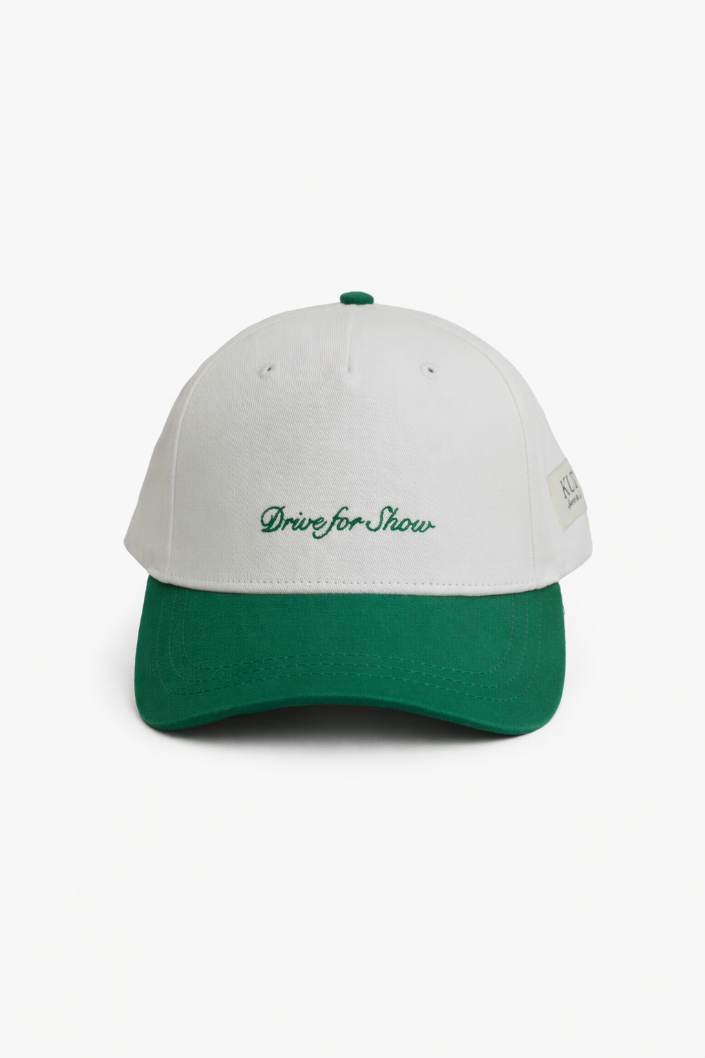 Drive for Show, Putt for Dough - White/Green