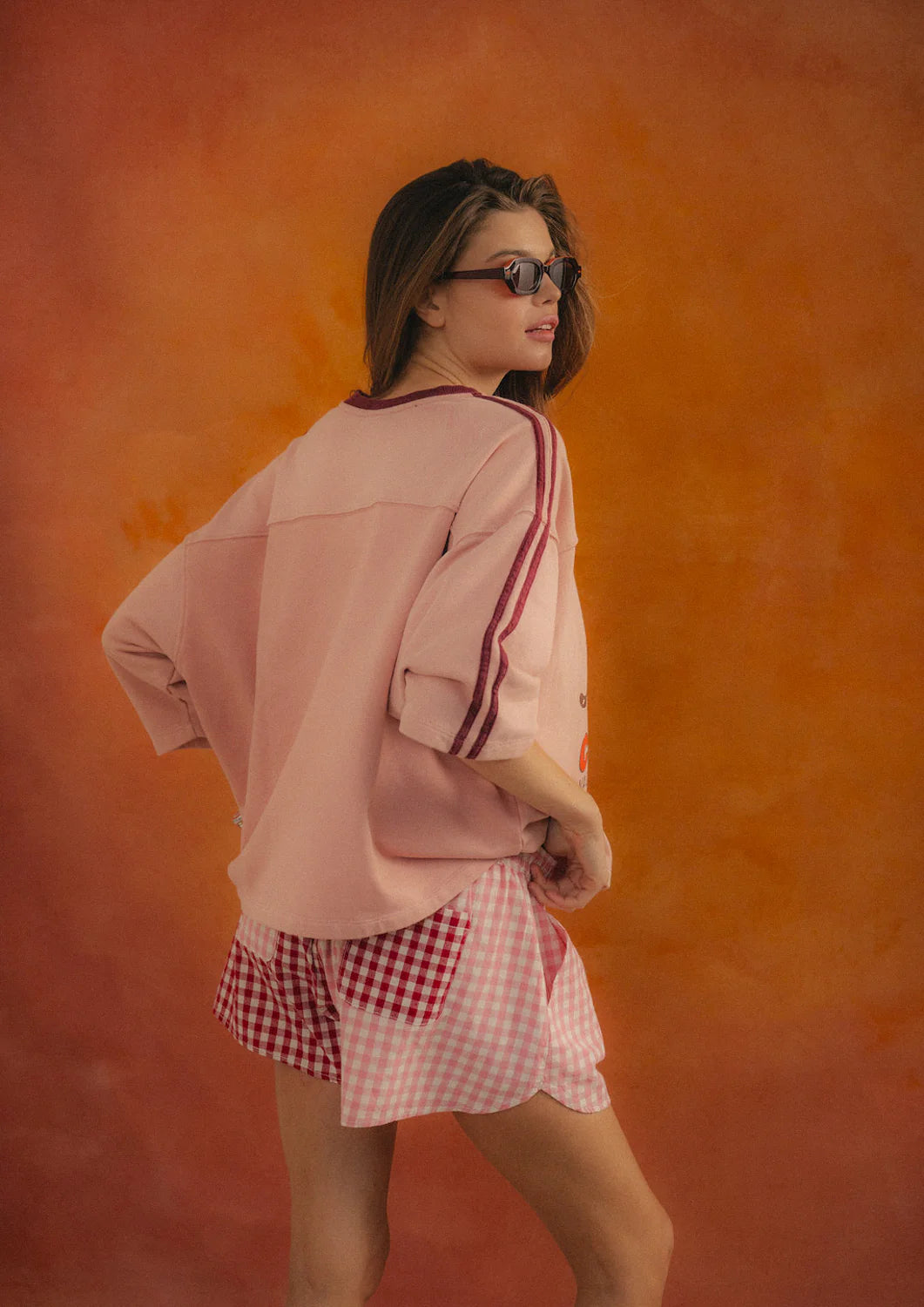 Tiger Spirit Club Tee - Blush Pink