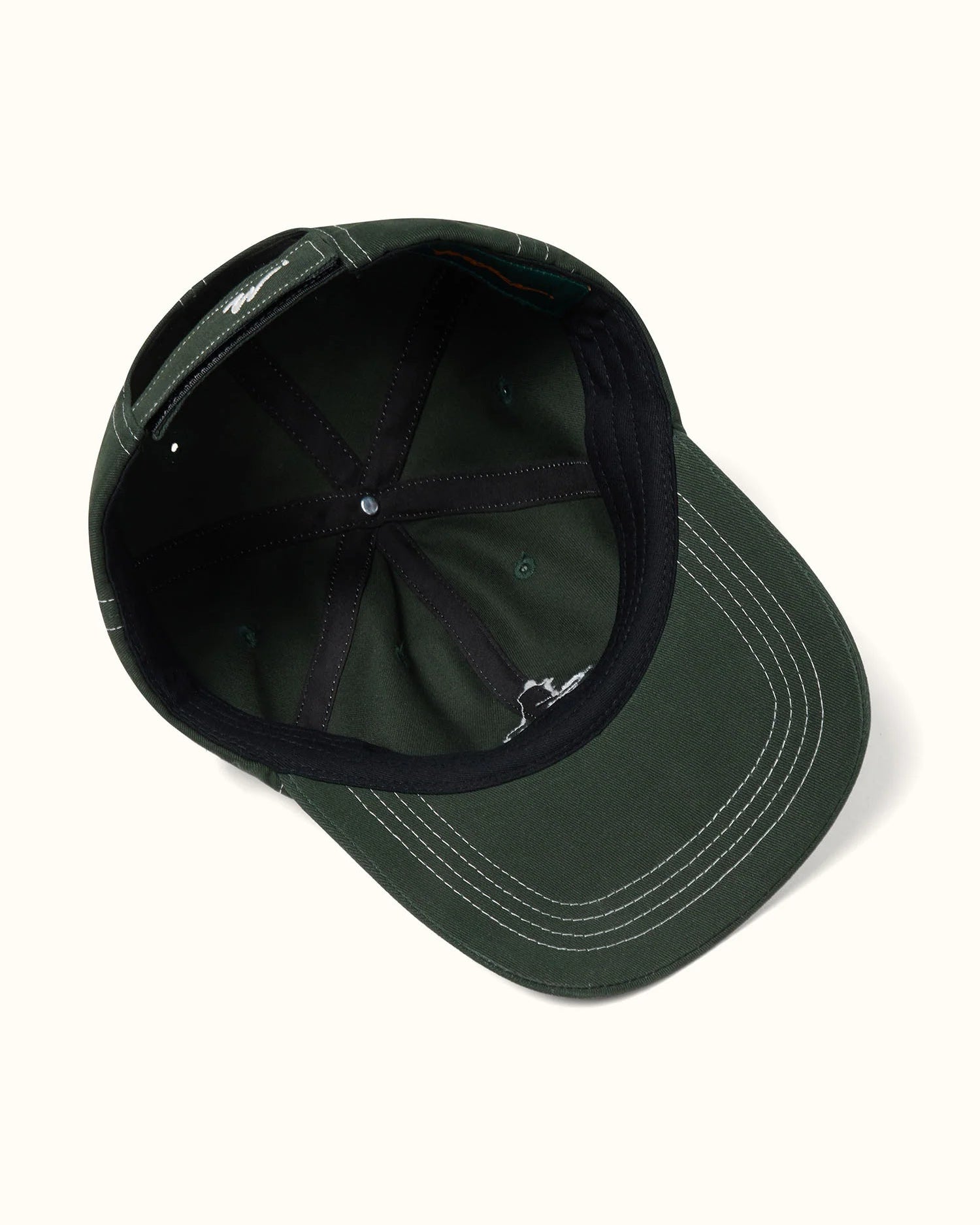 Kooka 6 Panel Cap - Pine Green