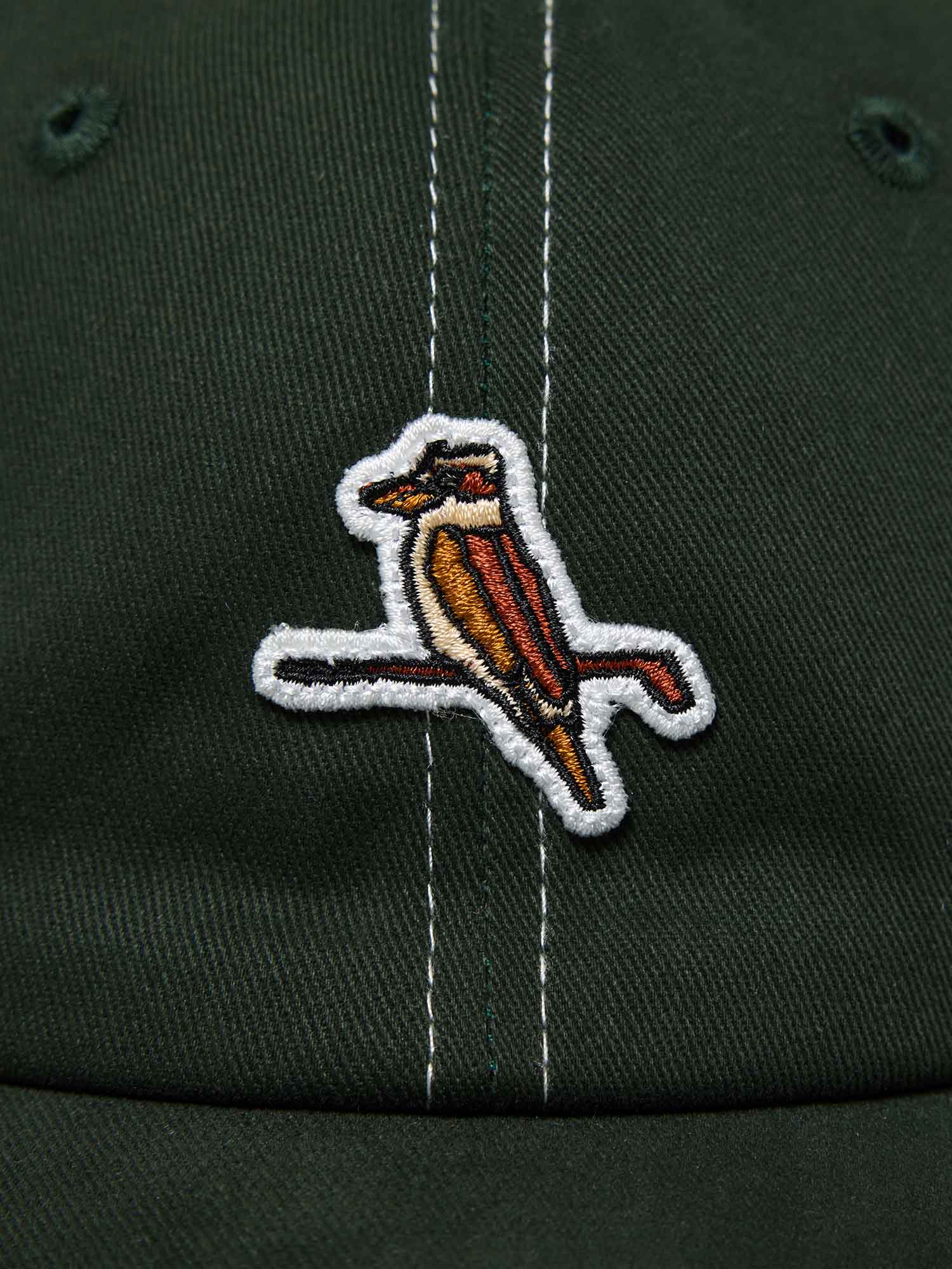 Kooka 6 Panel Cap - Pine Green