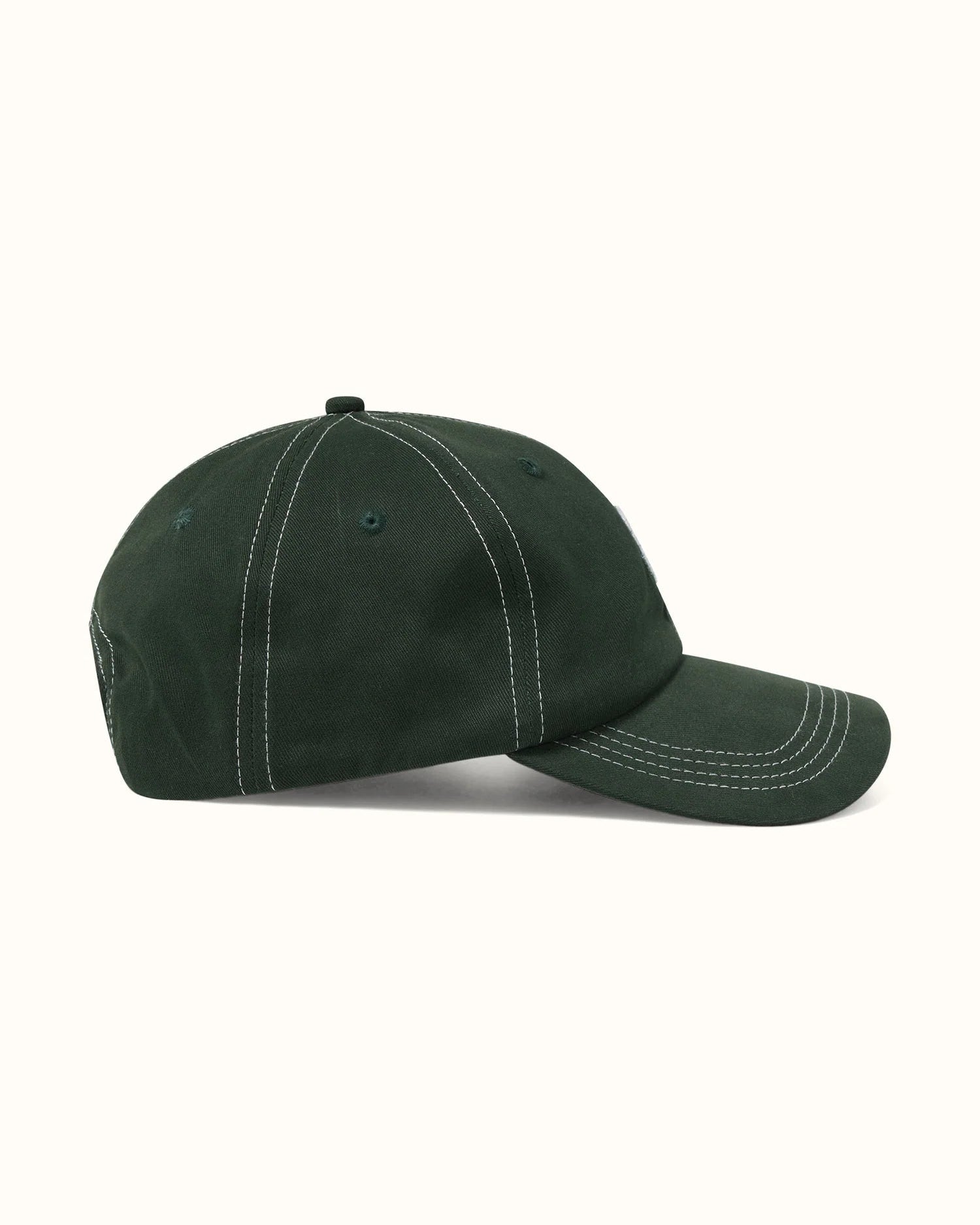 Kooka 6 Panel Cap - Pine Green