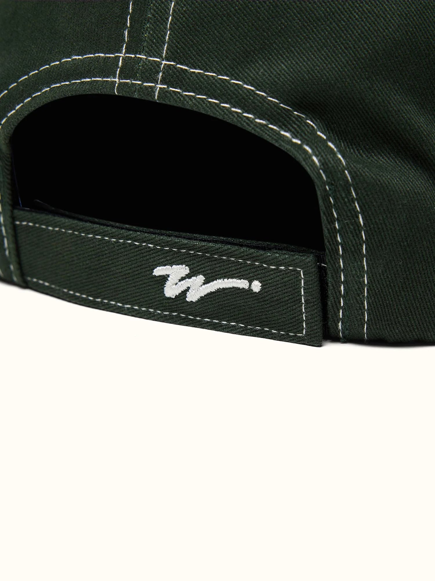 Kooka 6 Panel Cap - Pine Green