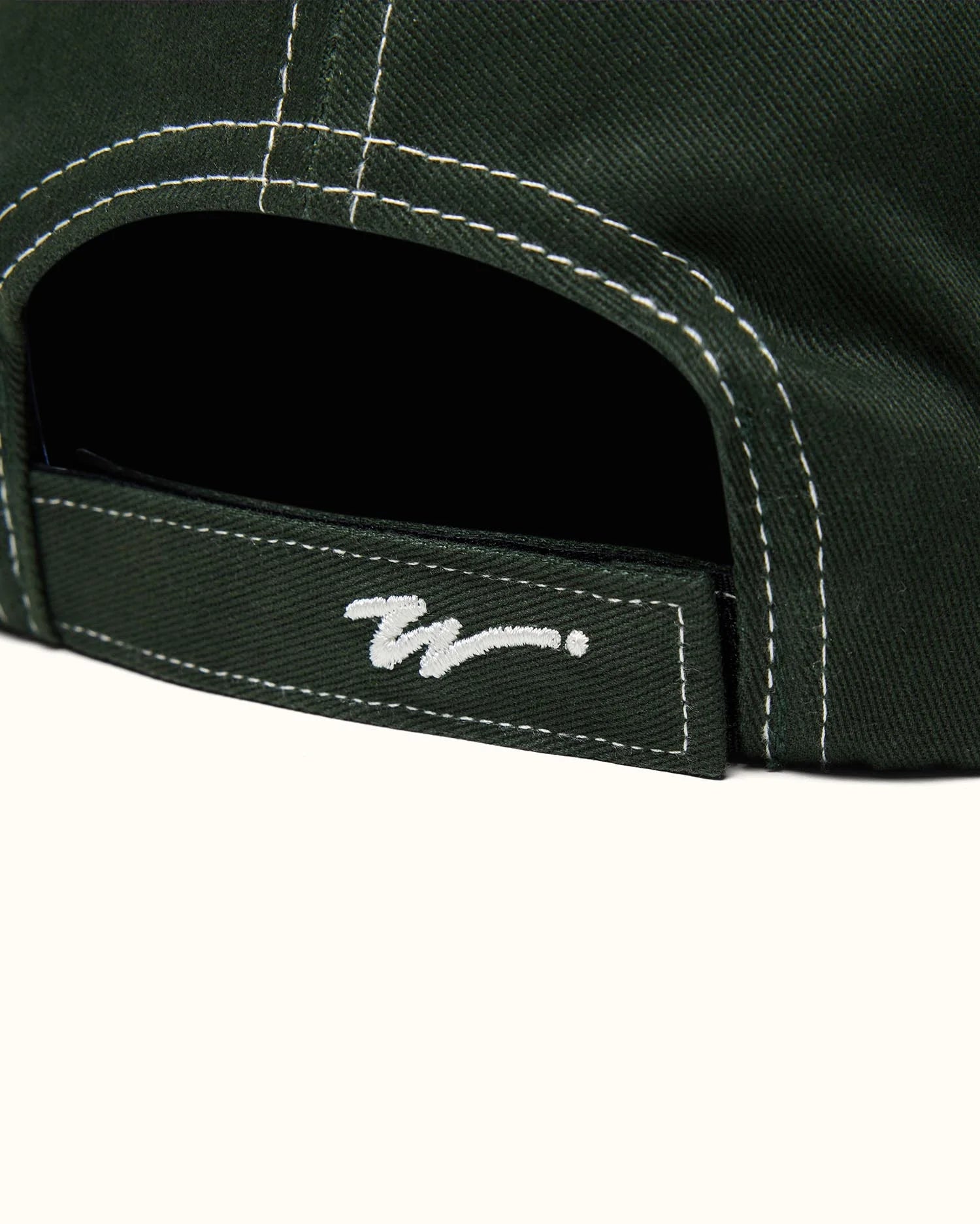 Kooka 6 Panel Cap - Pine Green