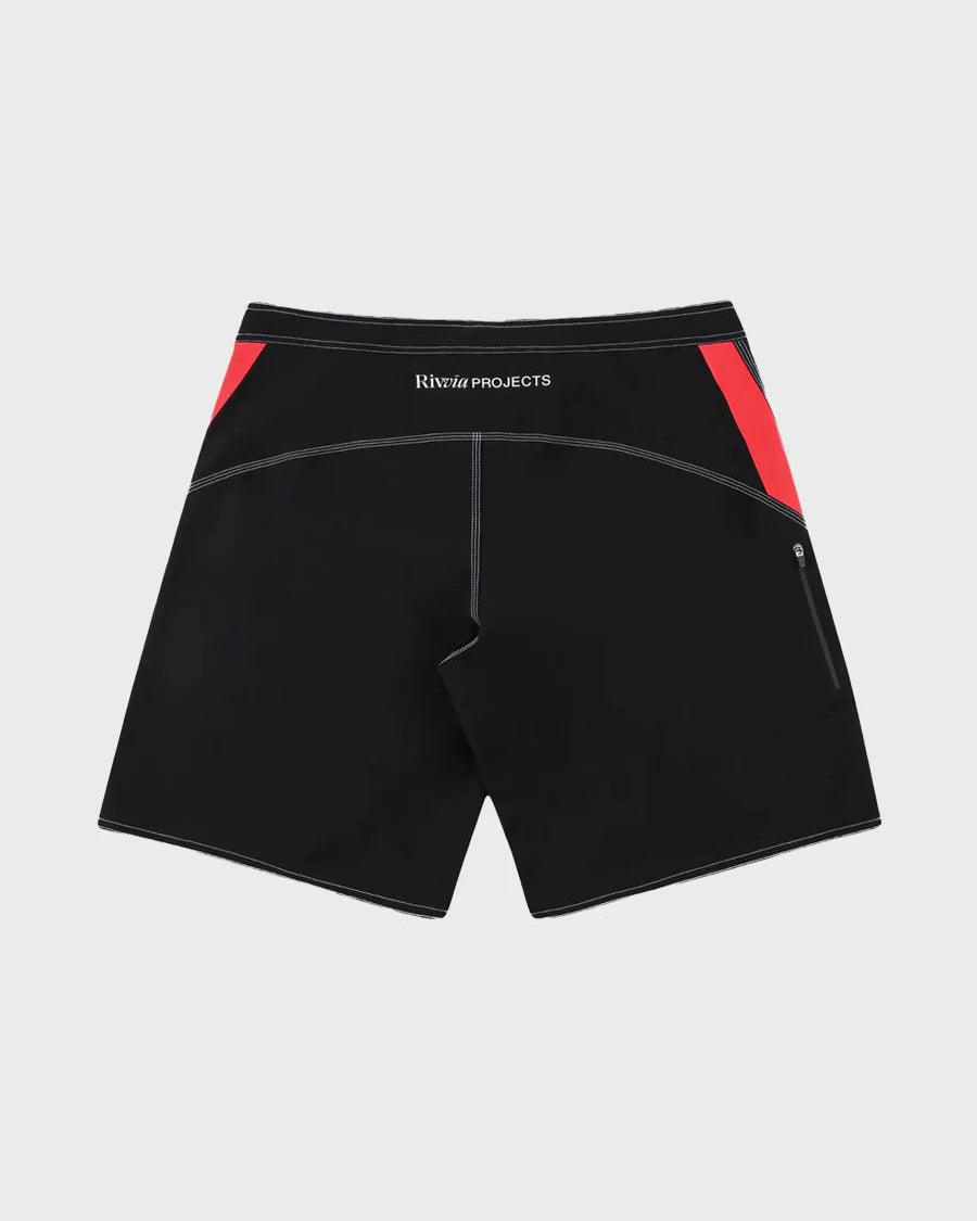 Frequency 21" Grid Trunk - Red/Black