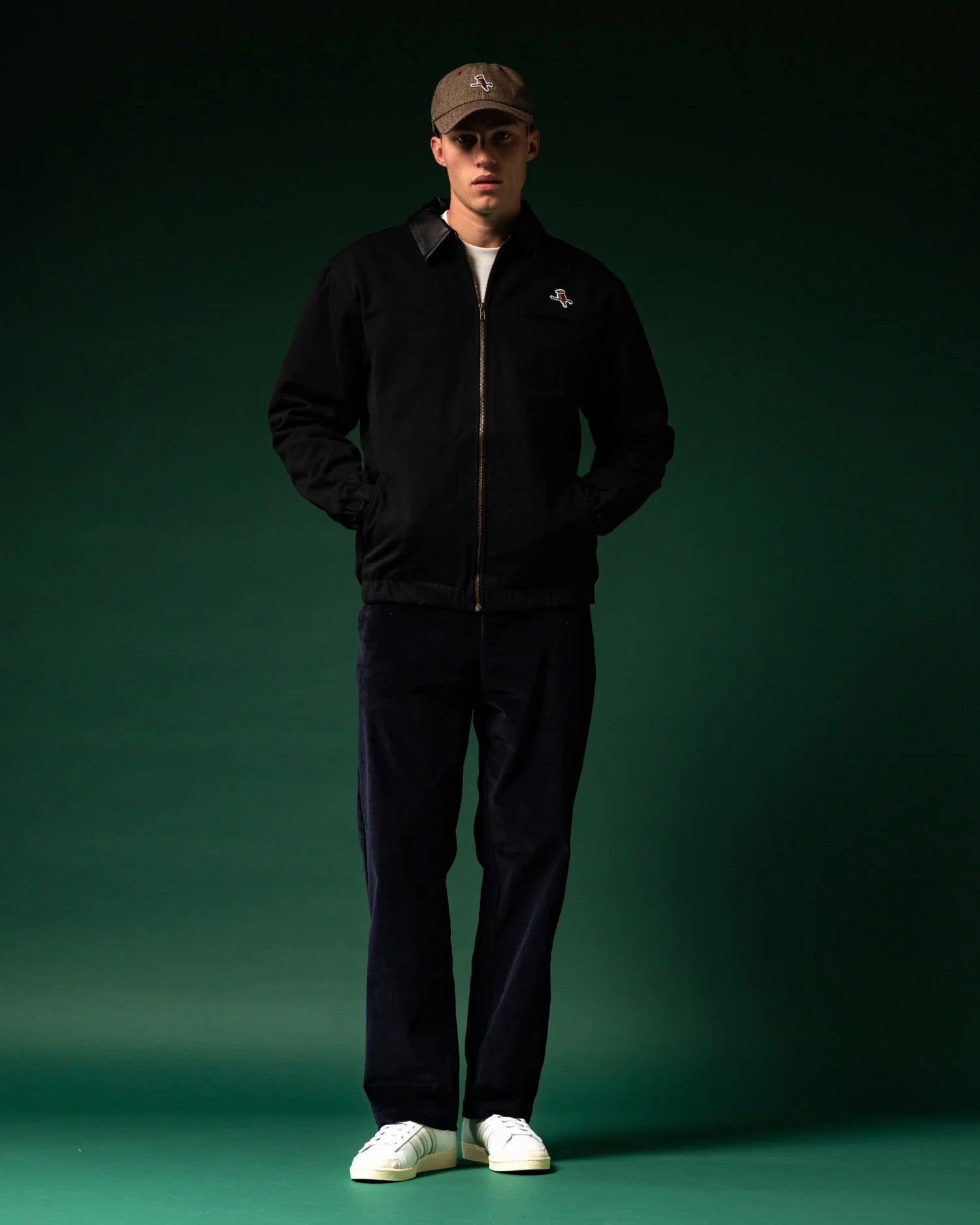 Gold Label Canvas Jacket - Black