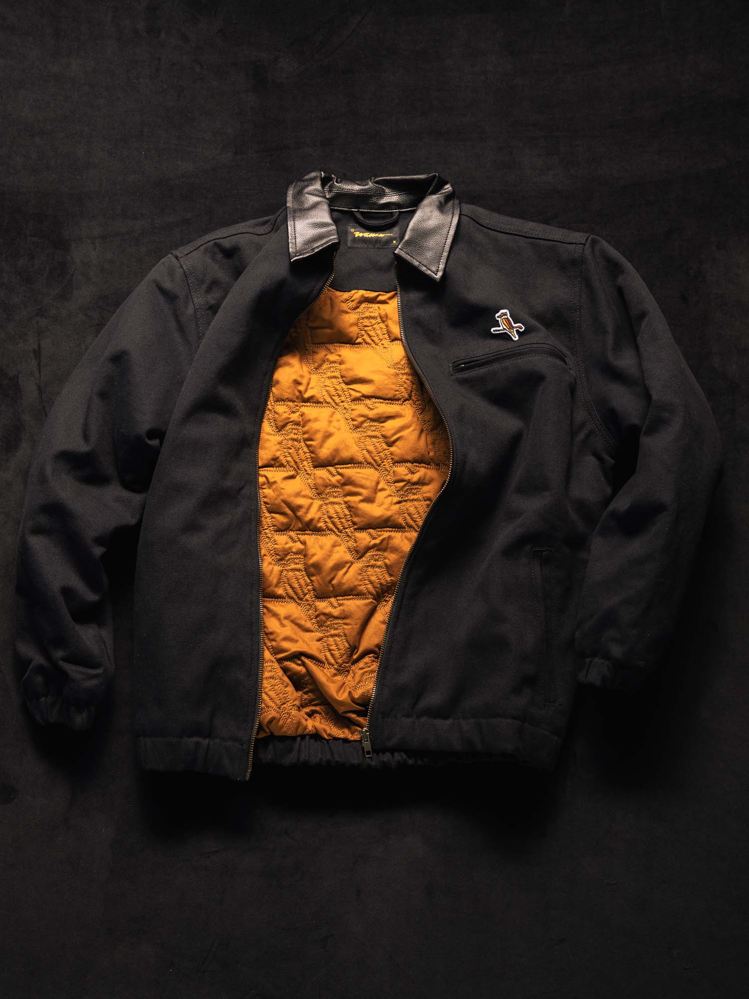 Gold Label Canvas Jacket - Black