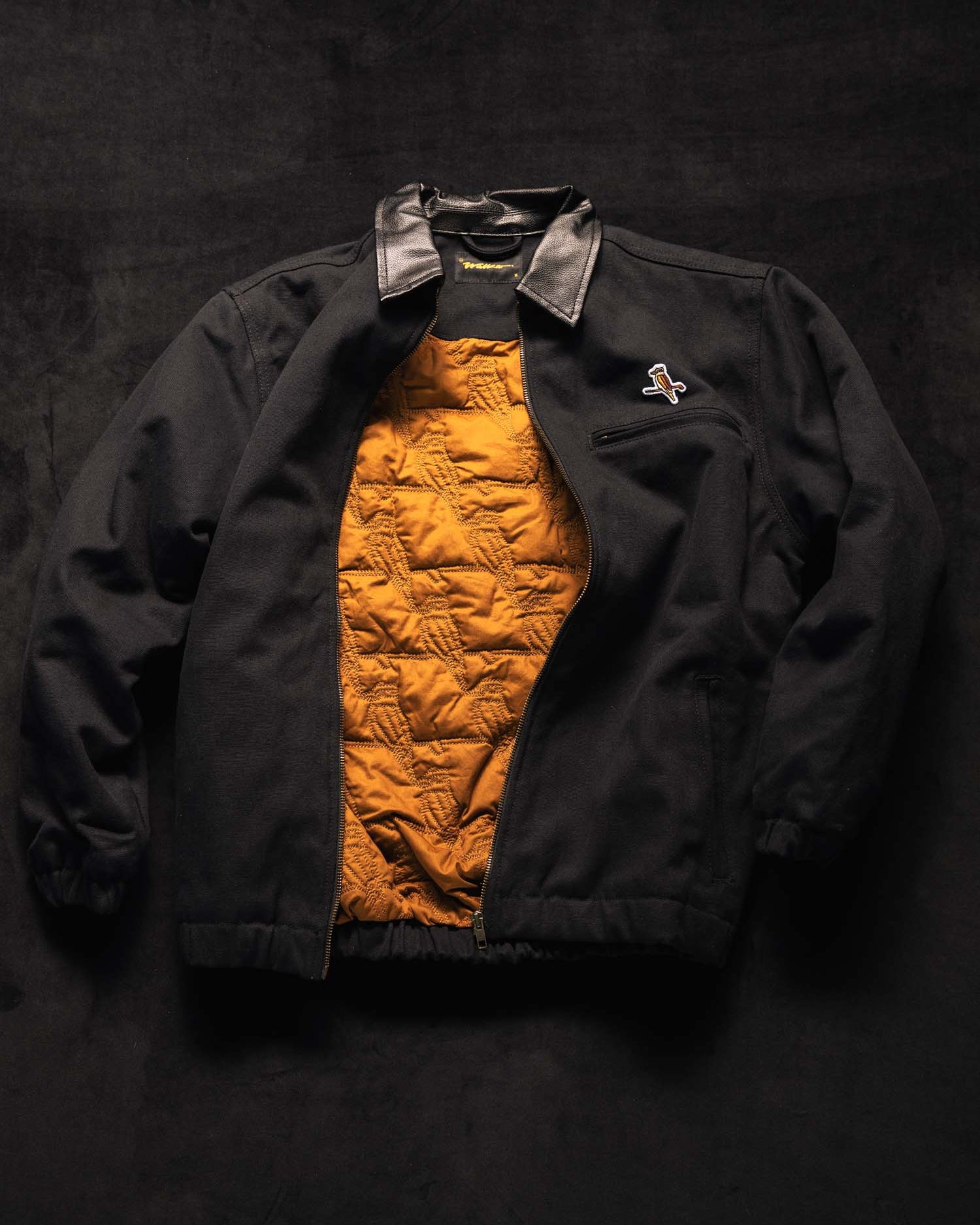 Gold Label Canvas Jacket - Black