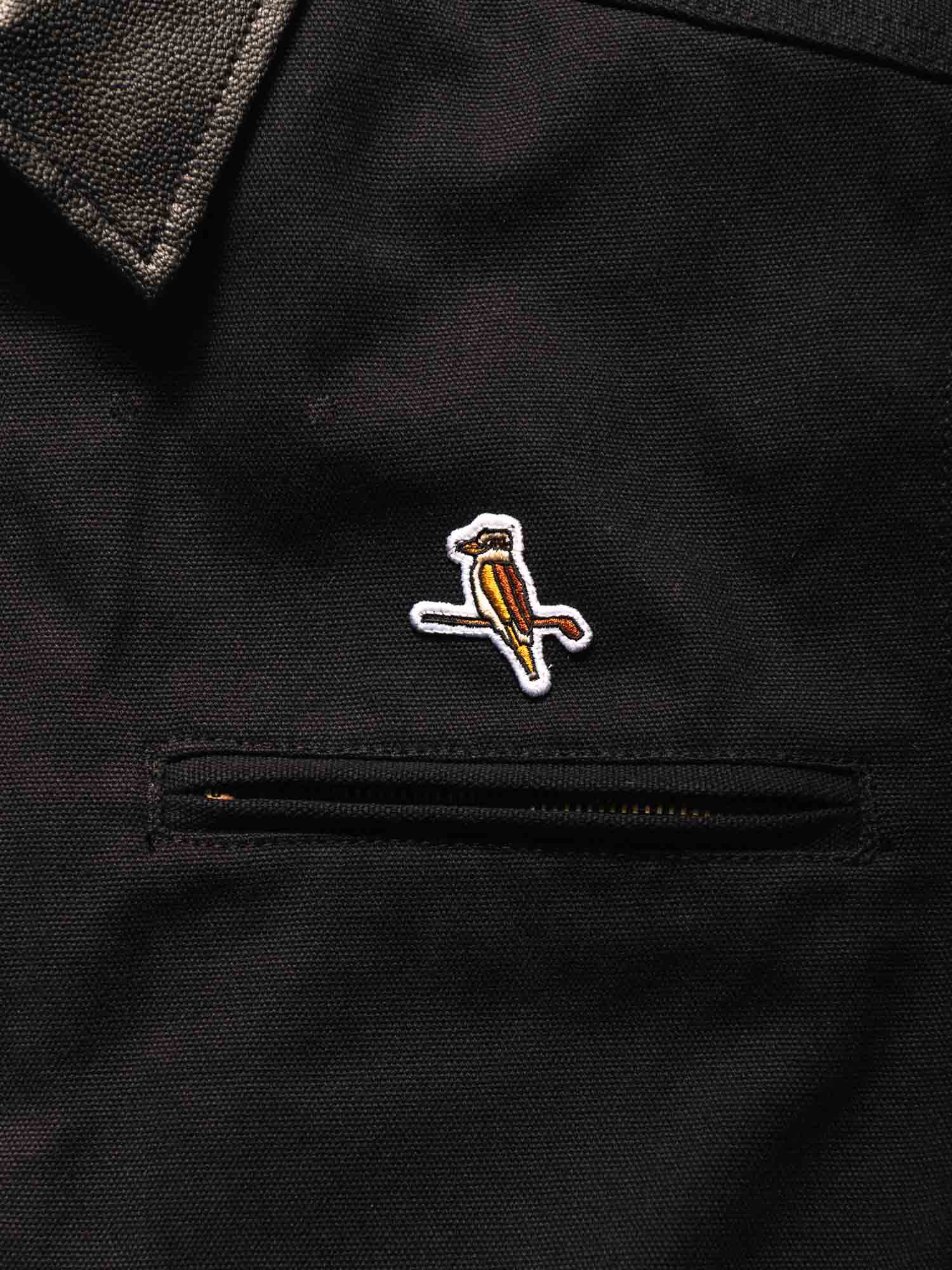 Gold Label Canvas Jacket - Black