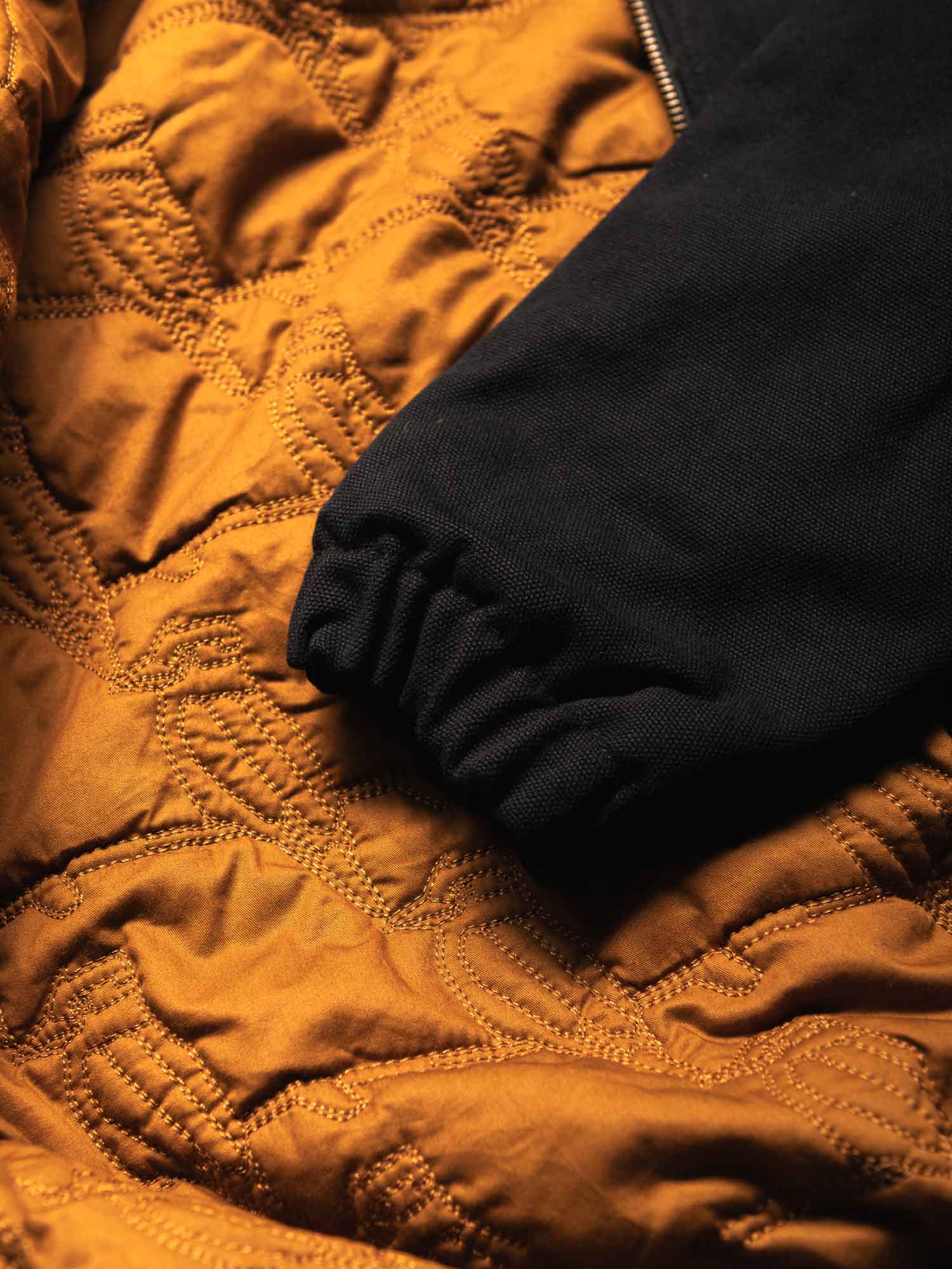 Gold Label Canvas Jacket - Black