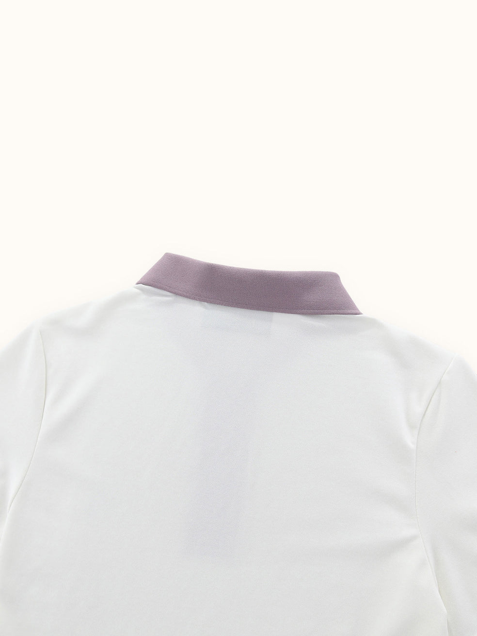 Womens Kooka Polo - White / Mauve